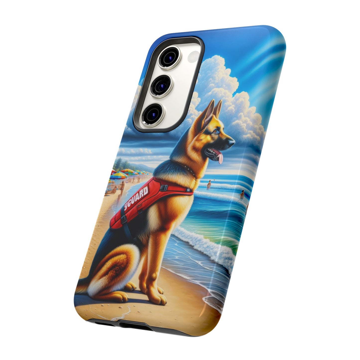 German Shepherd Lifeguard Phone Case