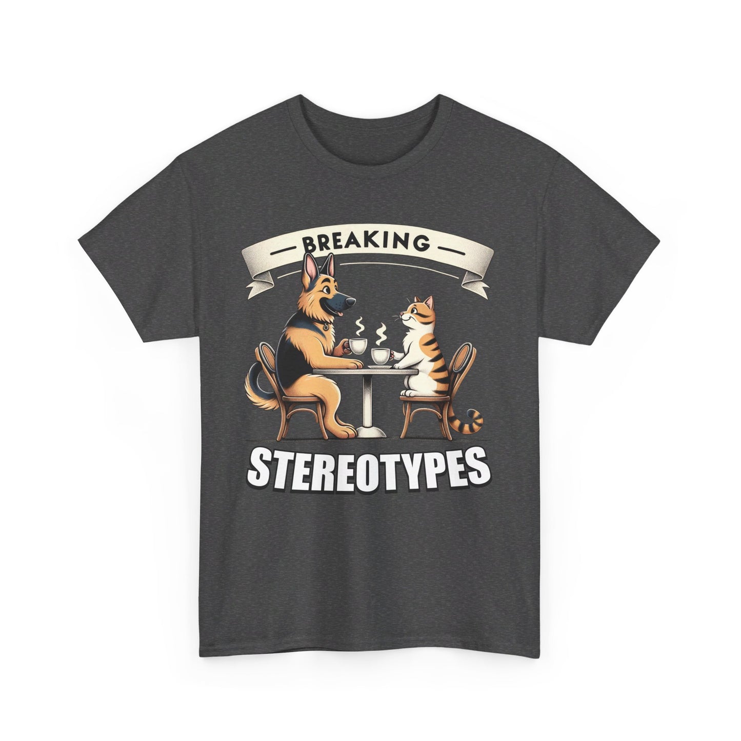 Breaking Stereotypes T-Shirt (13 colors) (German Shepherd)