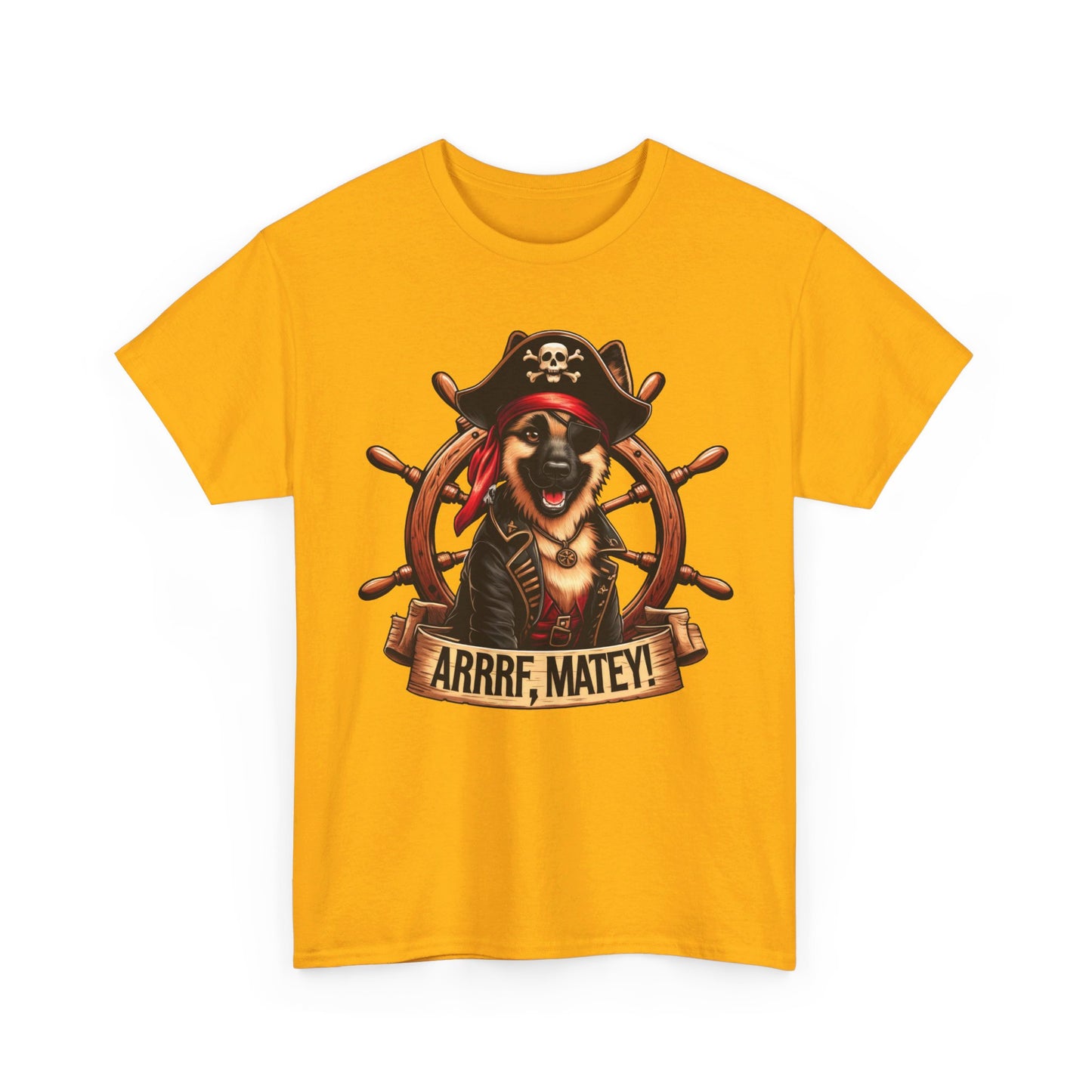 ARRRF, Matey T-Shirt (13 colors) (German Shepherd)