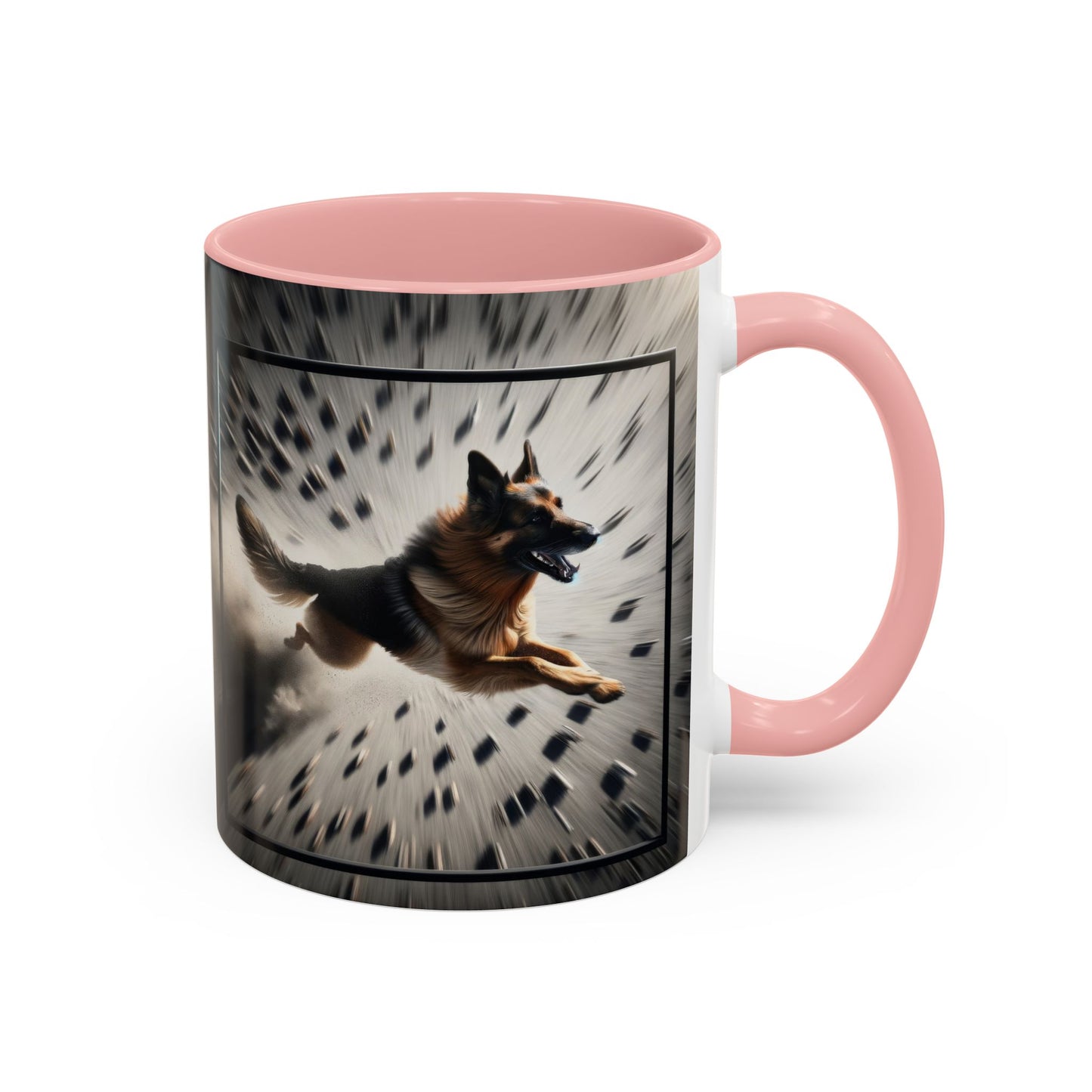 Motion blur German Shepherd Coffee Mug