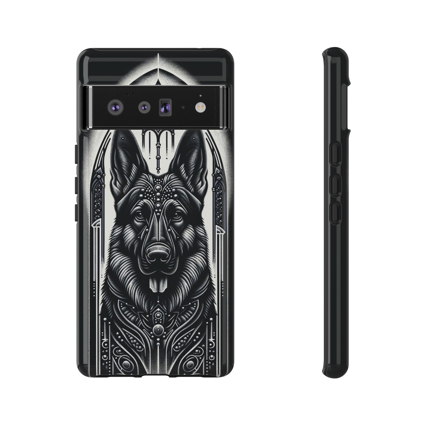 Futuristic German Shepherd Phone Case