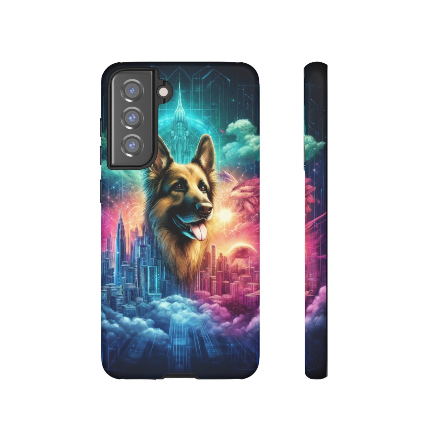 Dreamy fantasy German Shepherd Phone Case