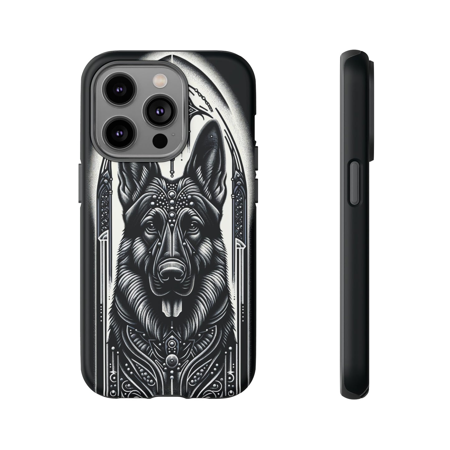 Futuristic German Shepherd Phone Case