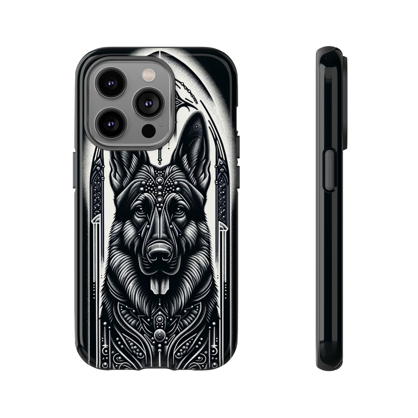 Futuristic German Shepherd Phone Case