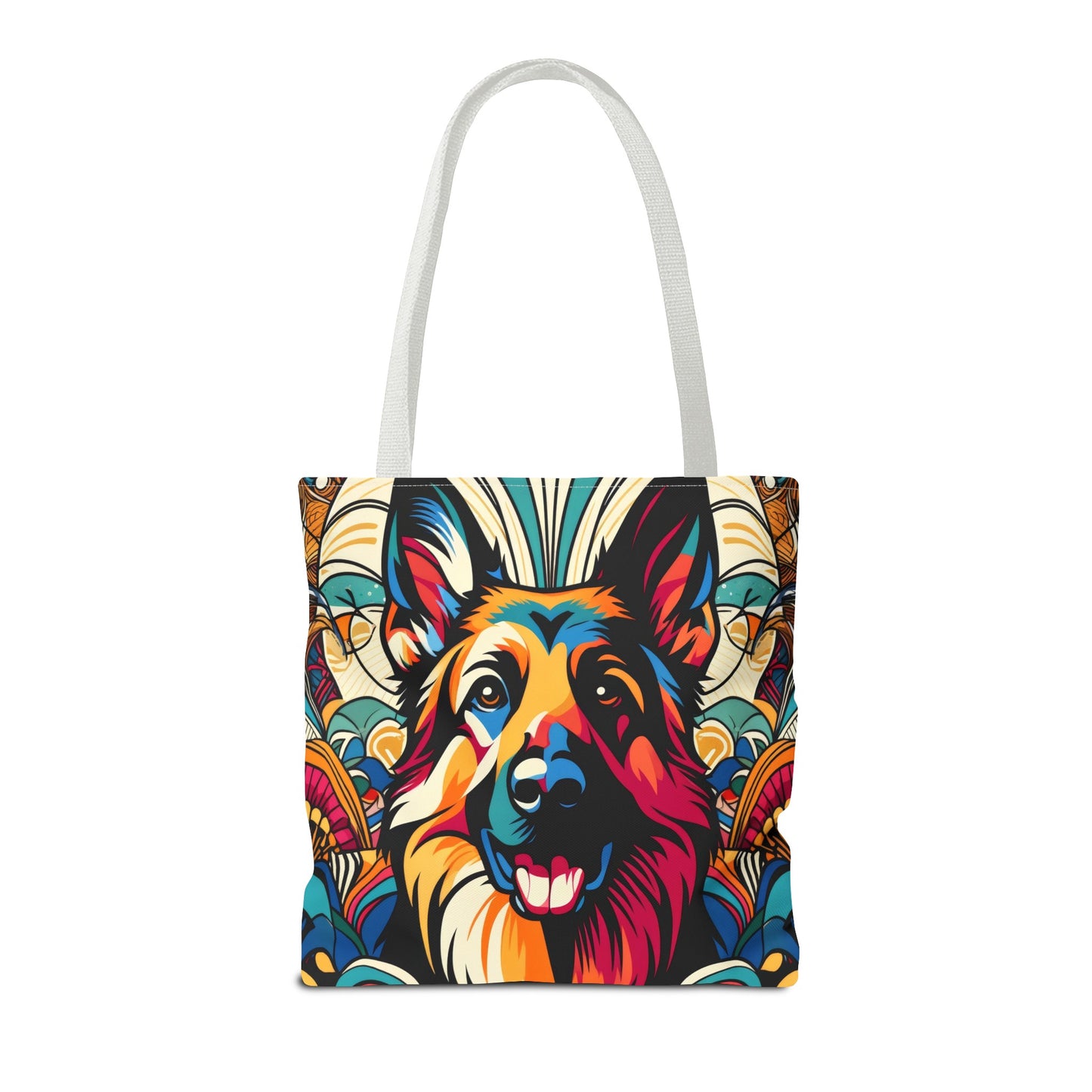 Art German Shepherd Tote Bag