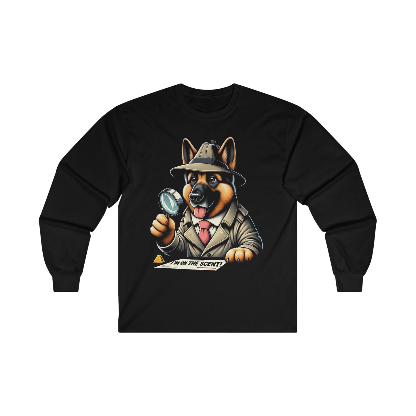 I'm on the Scent Long Sleeve Shirt (20 colors) (German Shepherd)