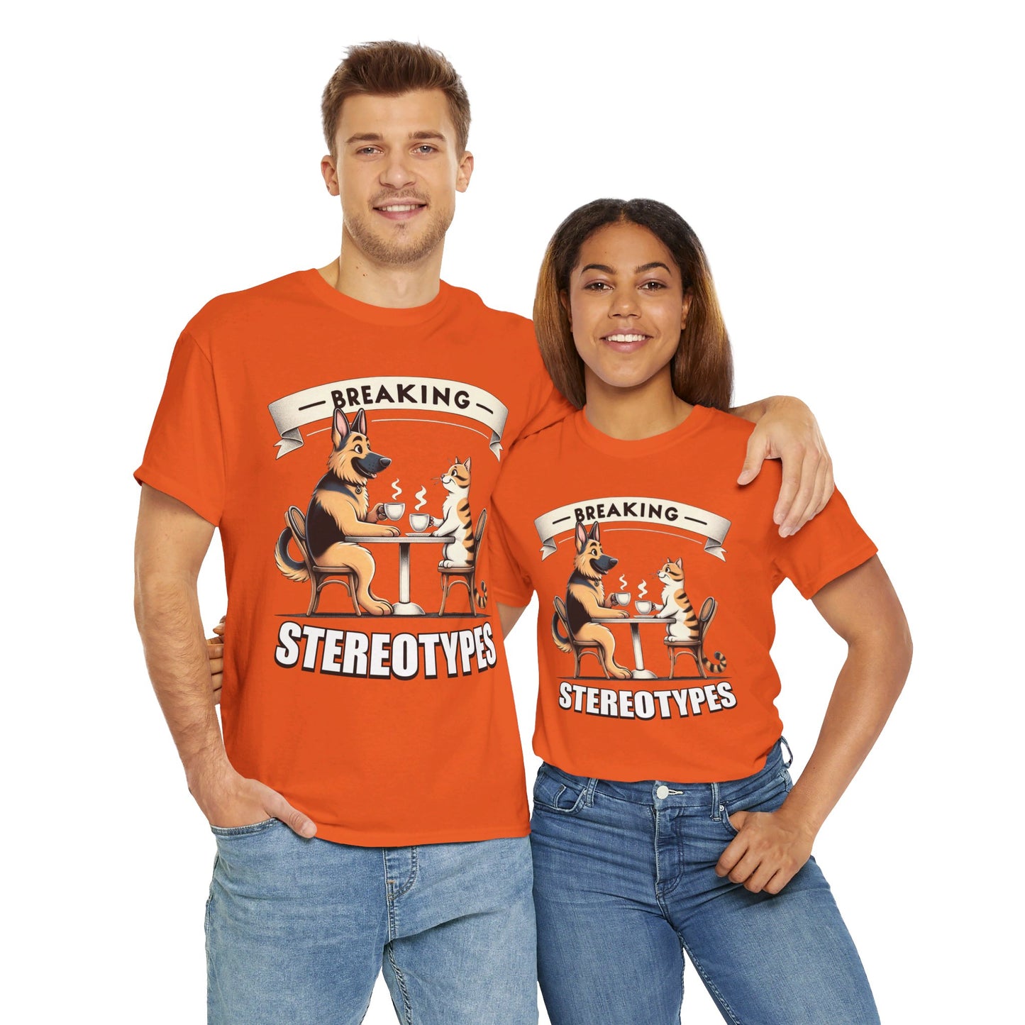 Breaking Stereotypes T-Shirt (13 colors) (German Shepherd)