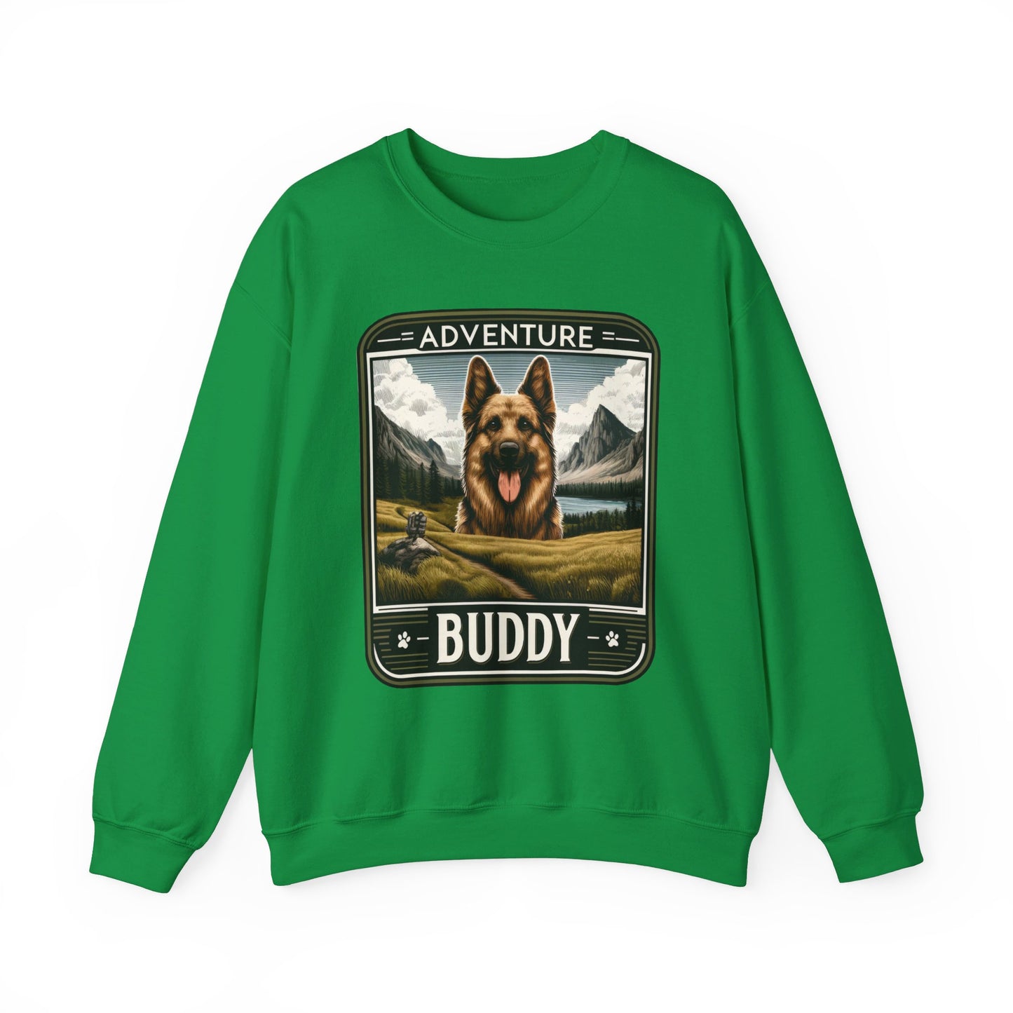 Adventure Buddy Sweatshirt (10 colors) (German Shepherd)