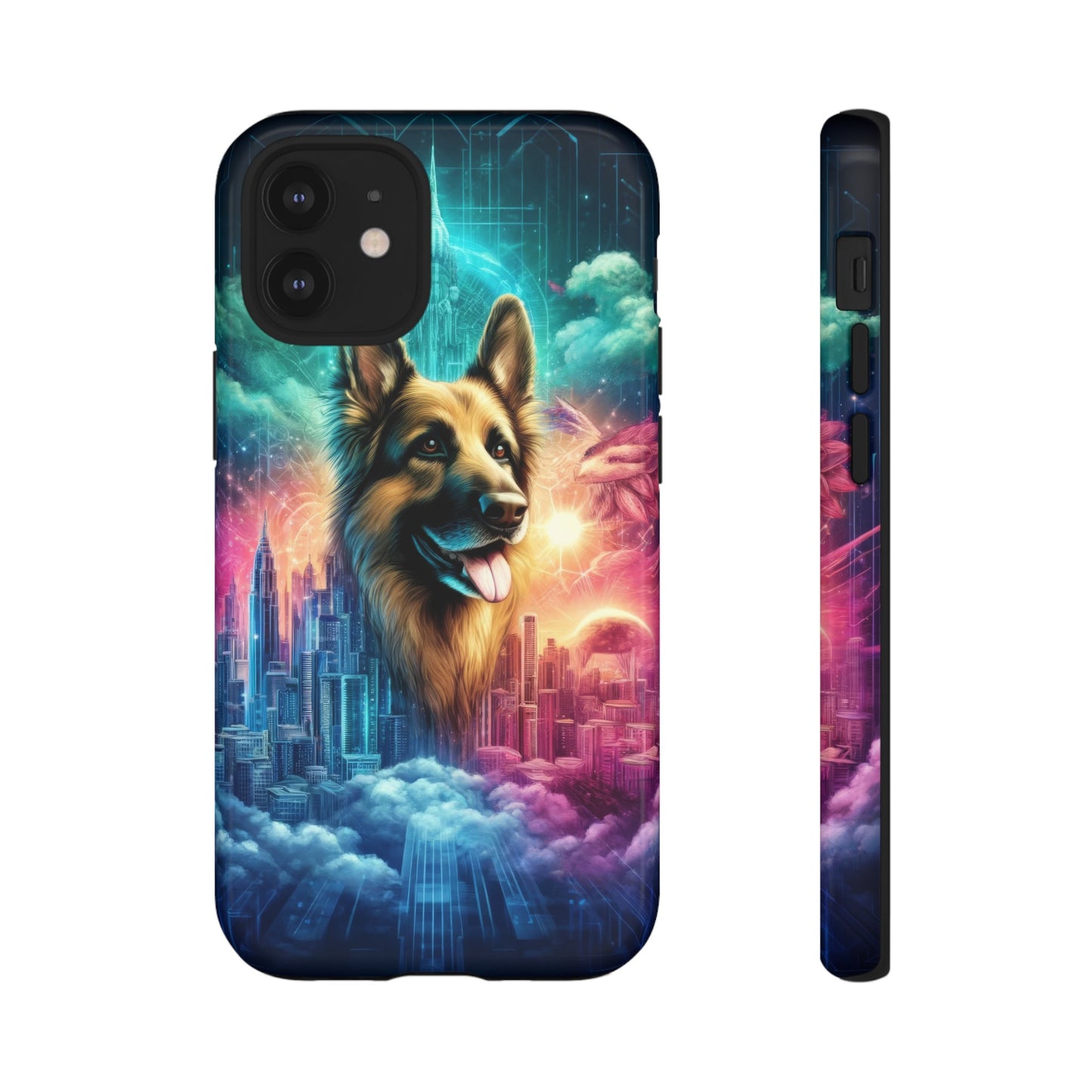 Dreamy fantasy German Shepherd Phone Case