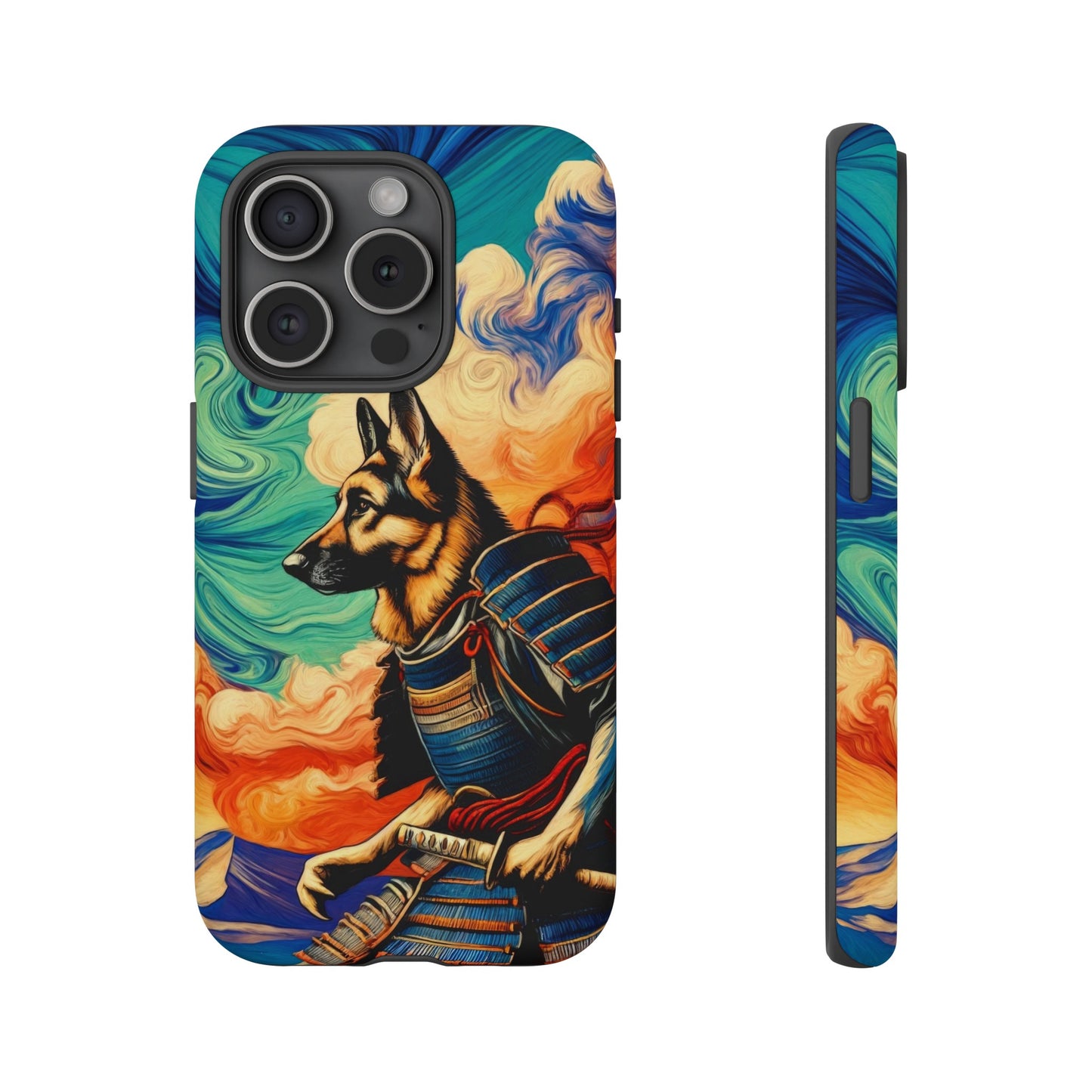 Samurai German Shepherd Phone Case