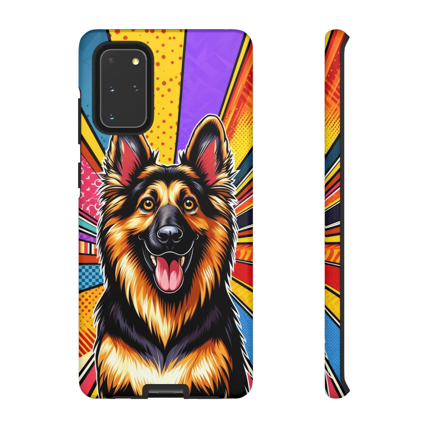 Anime style German Shepherd Phone Case