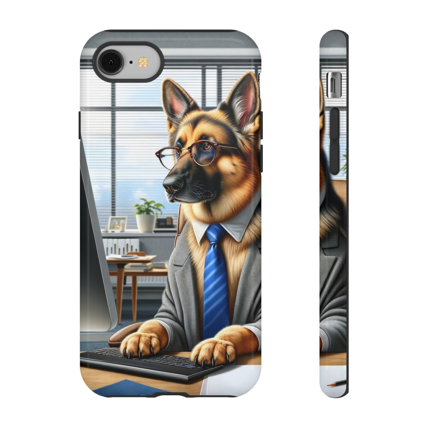 German Shepherd Working Tough Phone Case