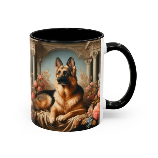 Neo-classical German Shepherd Coffee Mug