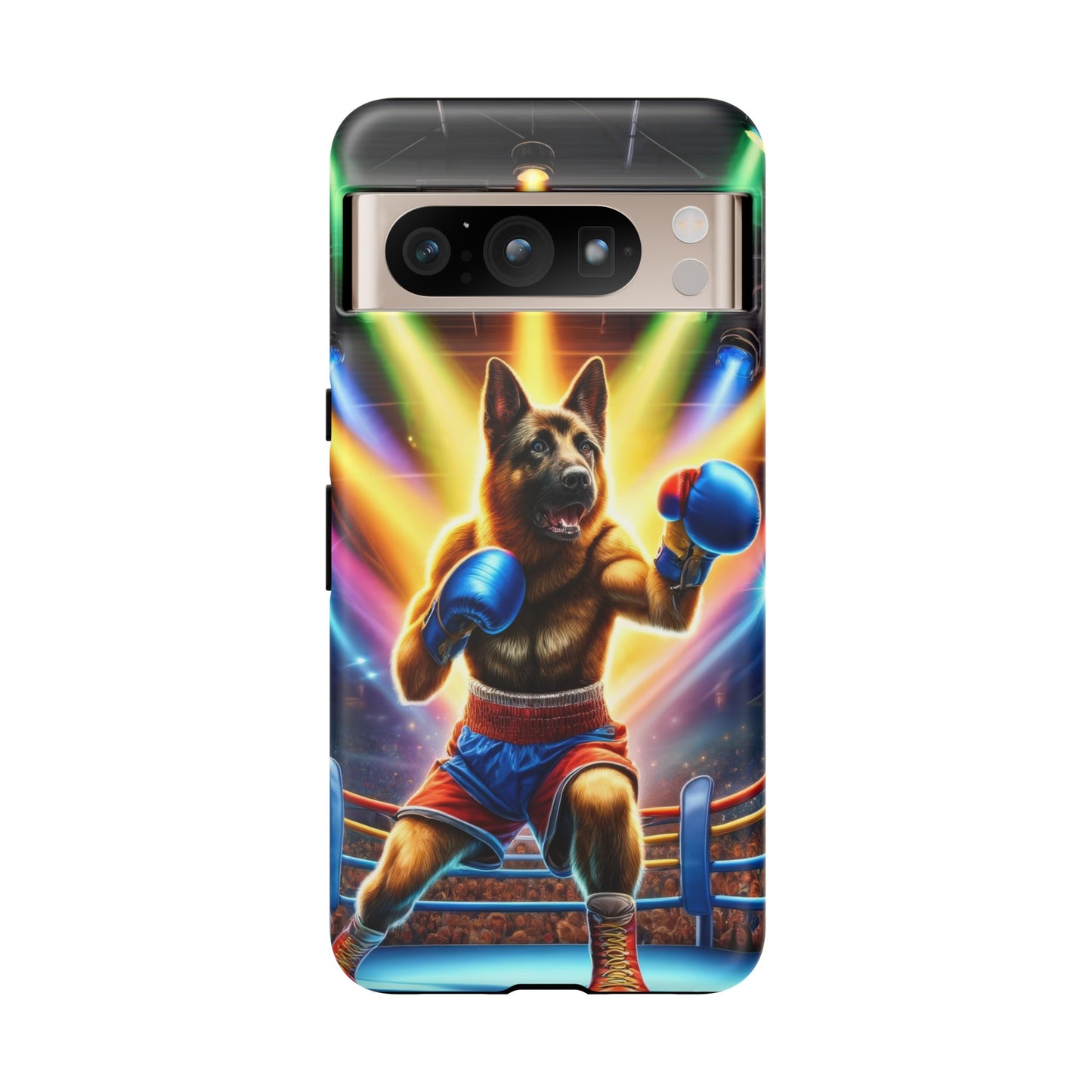 German Shepherd Boxing Phone Case