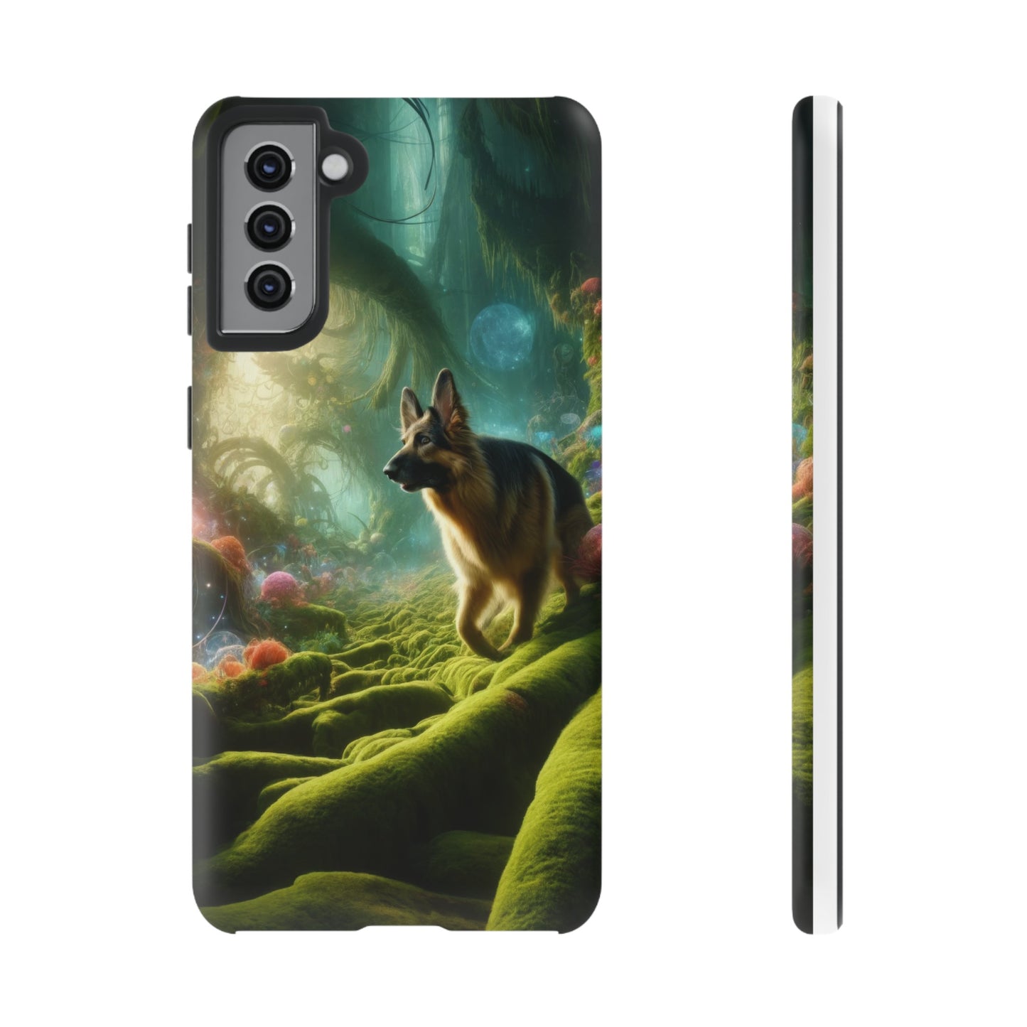 Sci-fi fantasy German Shepherd Phone Case