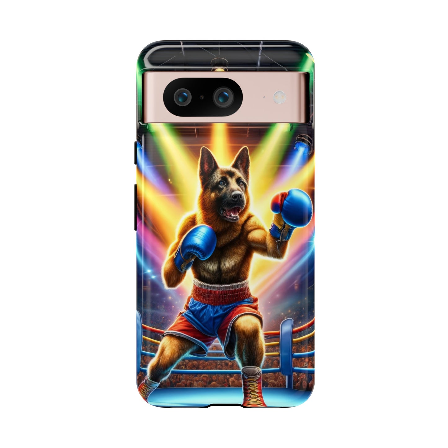 German Shepherd Boxing Phone Case