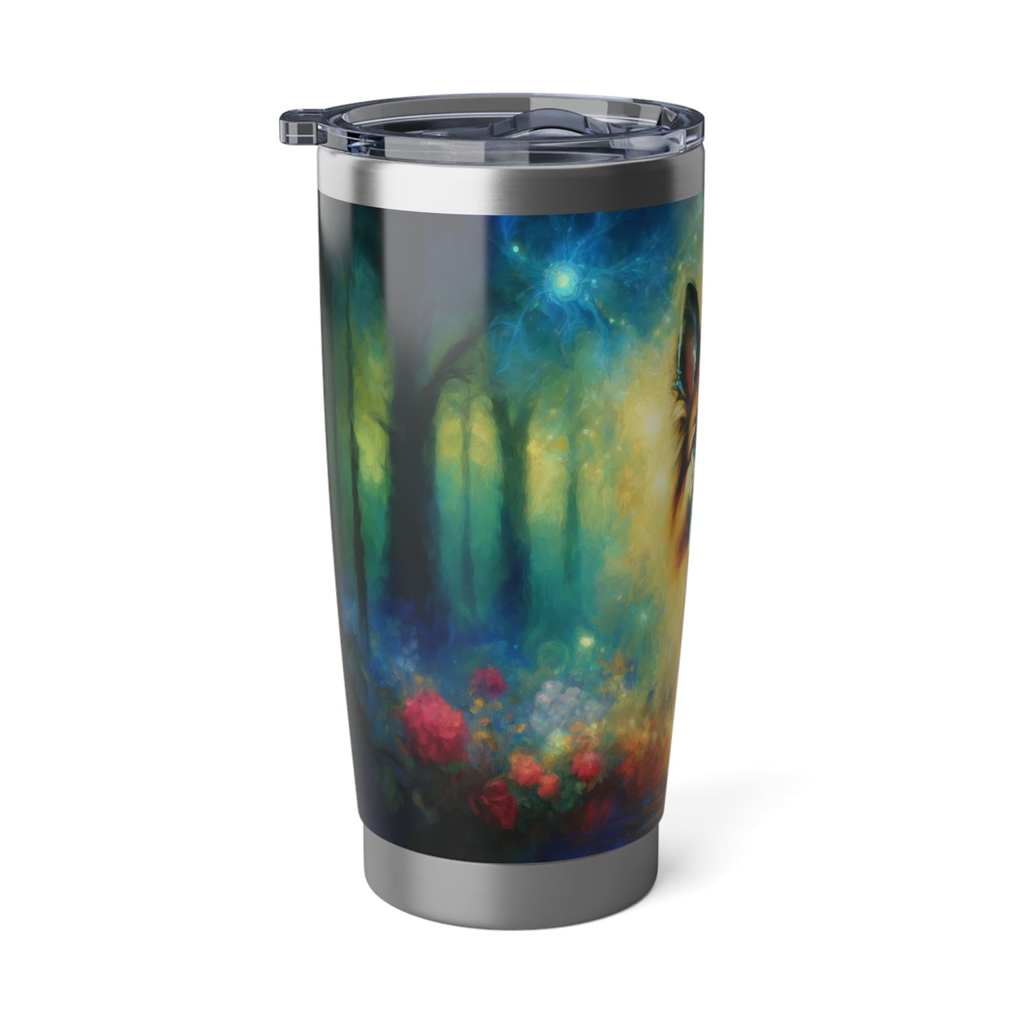 Fairy tale and impressionism German Shepherd 20oz Tumbler