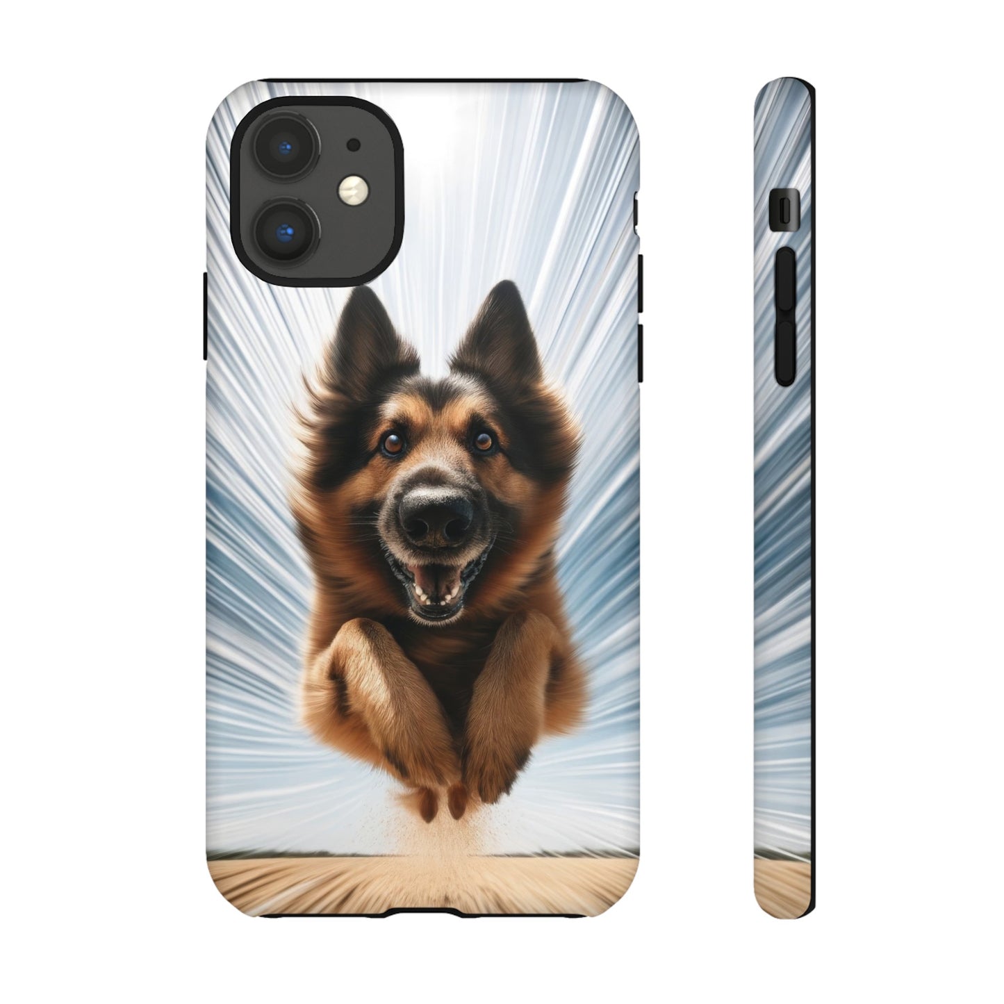 Motion blur German Shepherd Phone Case