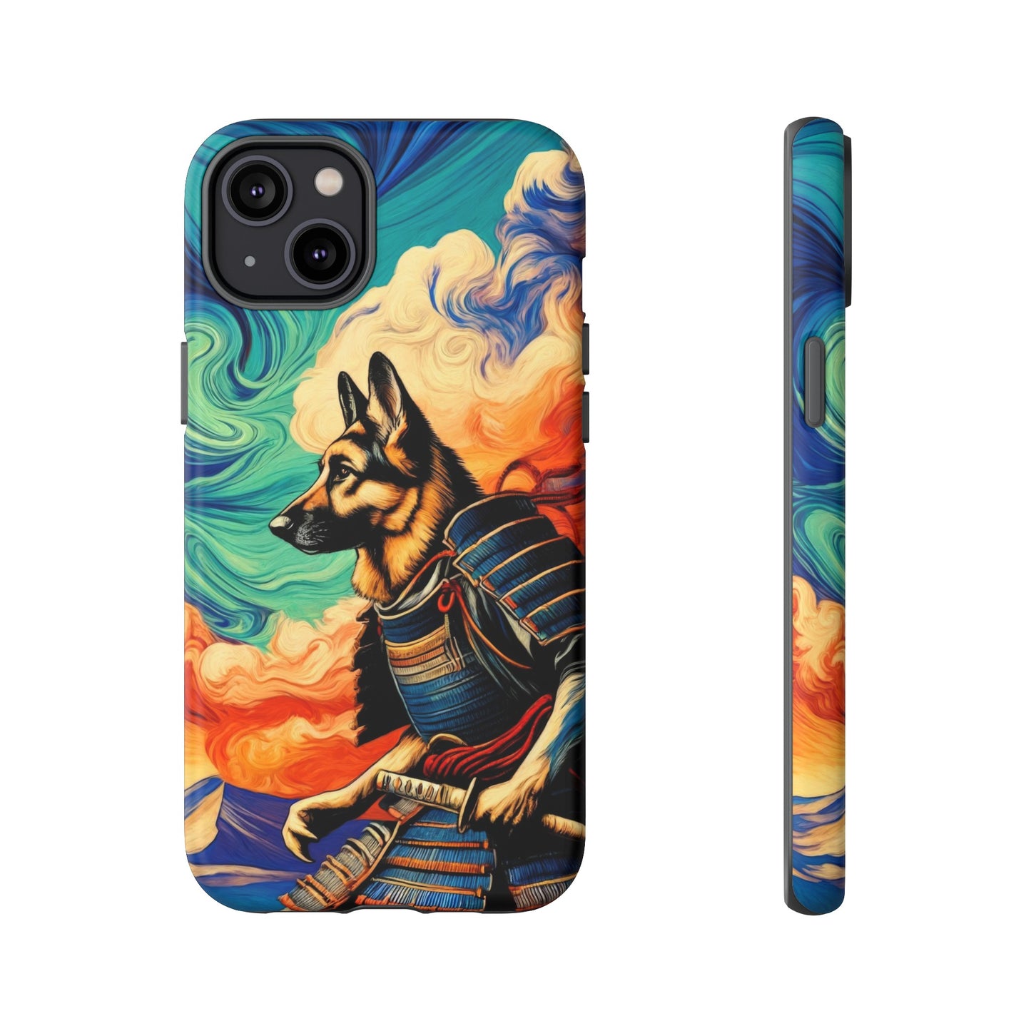 Samurai German Shepherd Phone Case