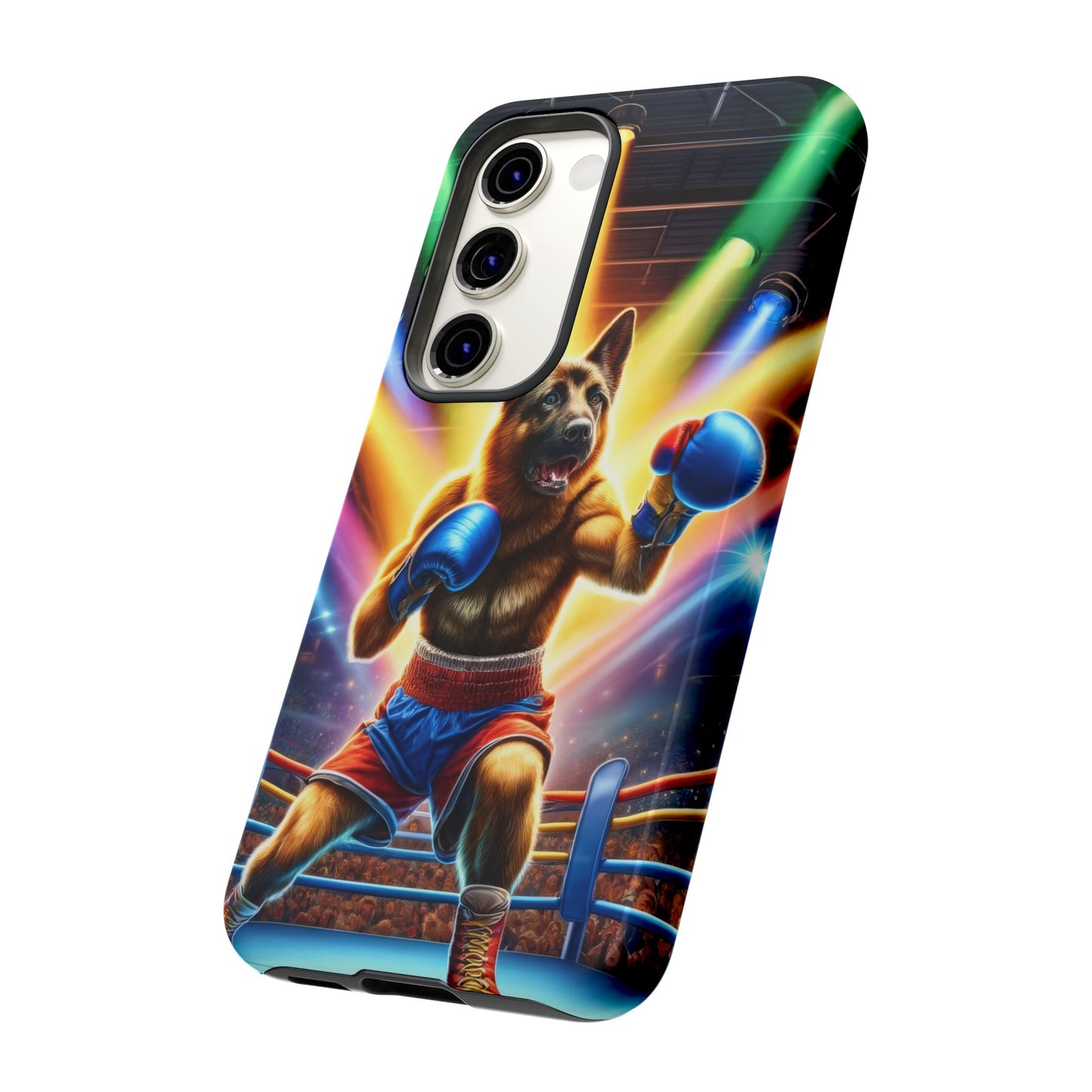 German Shepherd Boxing Phone Case