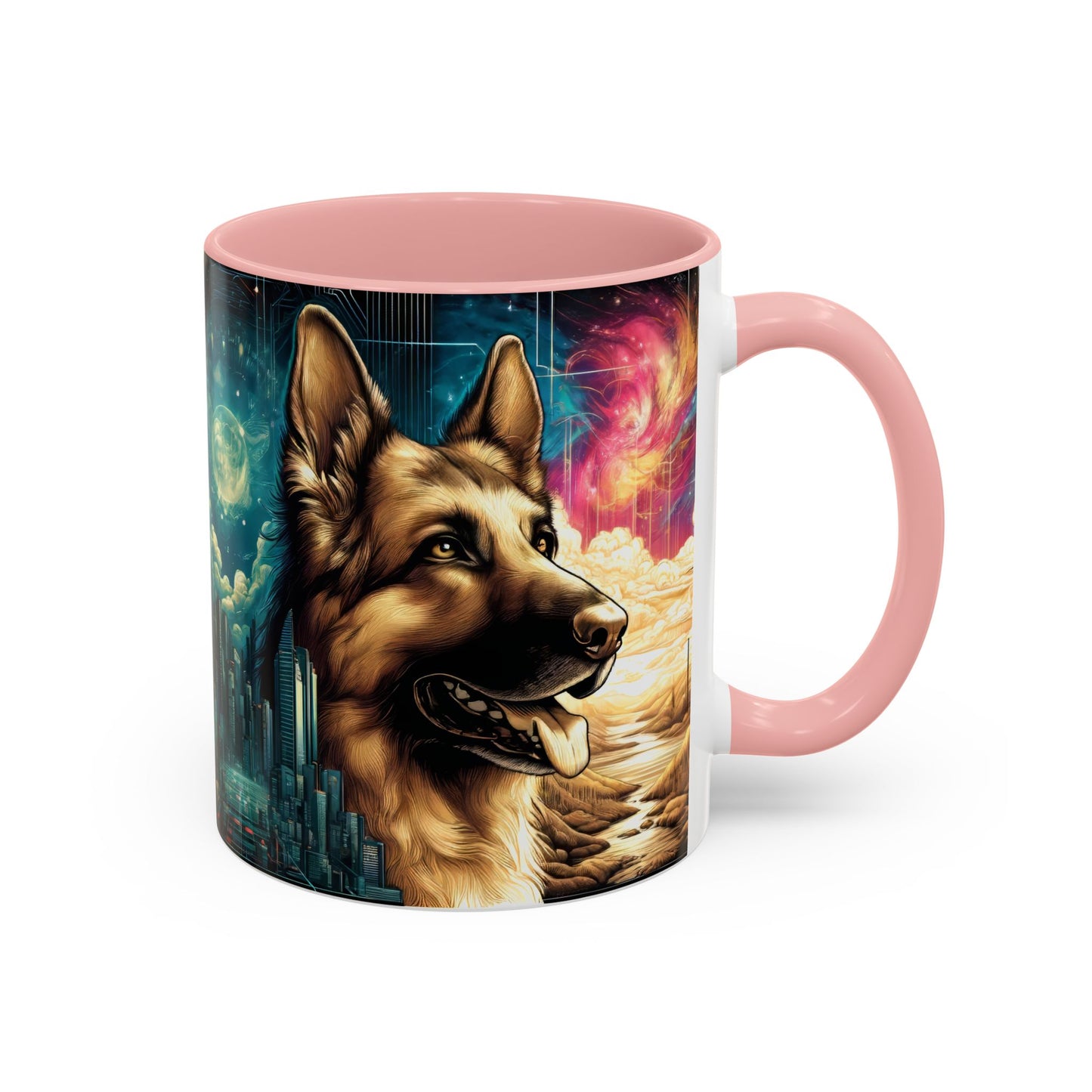 Dreamy fantasy German Shepherd Coffee Mug