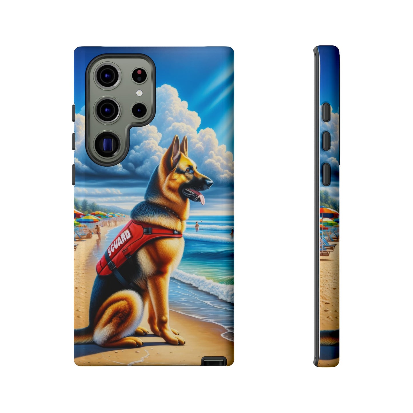 German Shepherd Lifeguard Phone Case