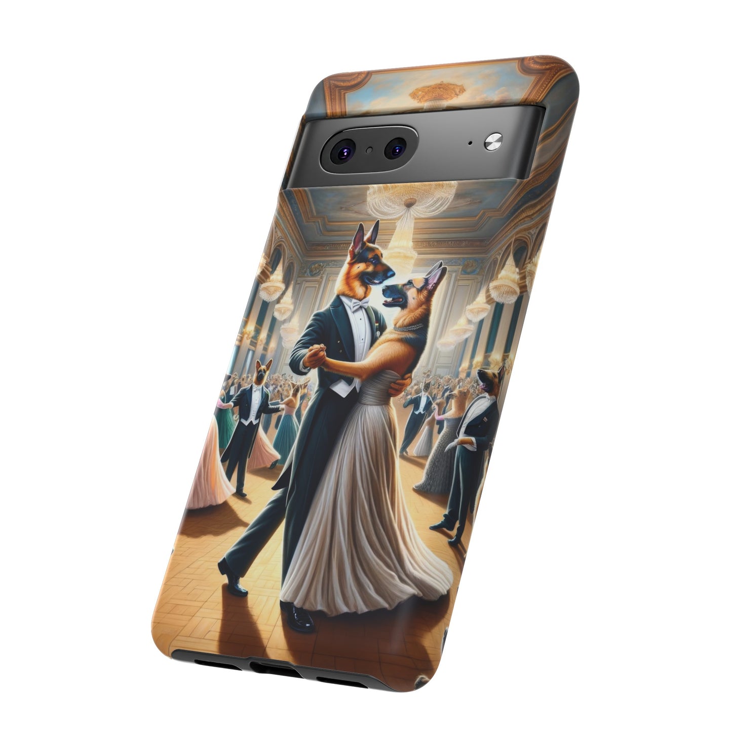 Dancing German Shepherds Tough Phone Case