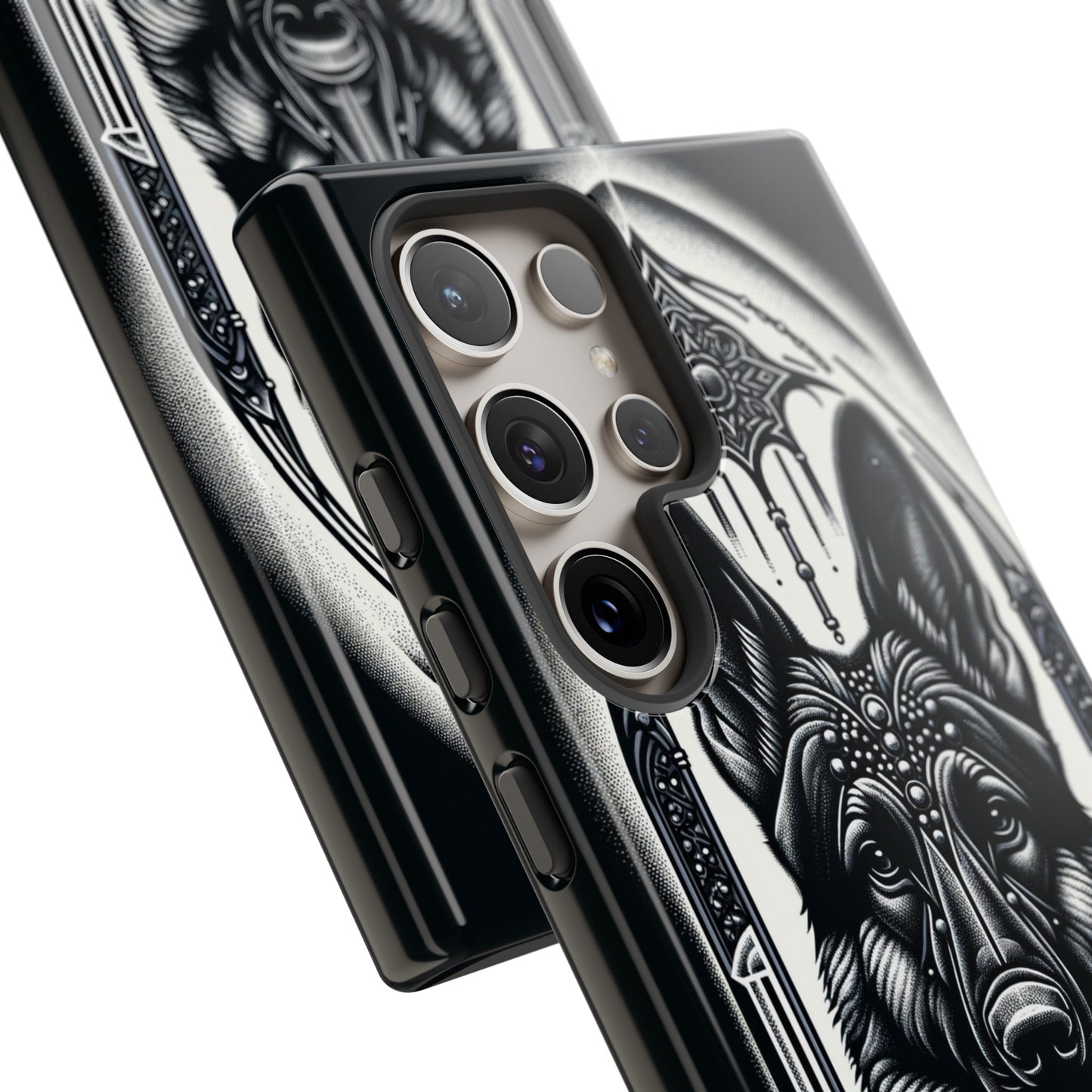 Futuristic German Shepherd Phone Case