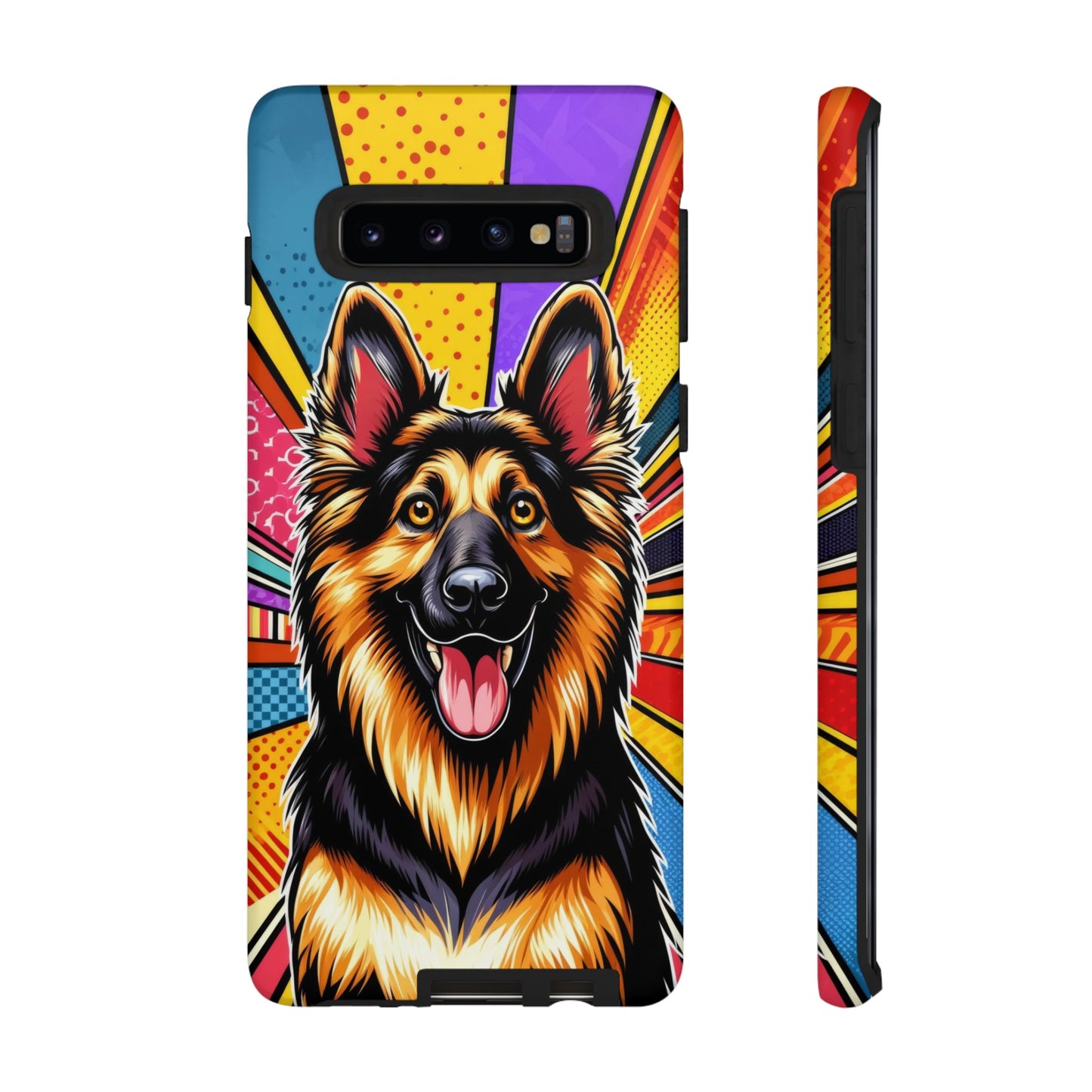 Anime style German Shepherd Phone Case