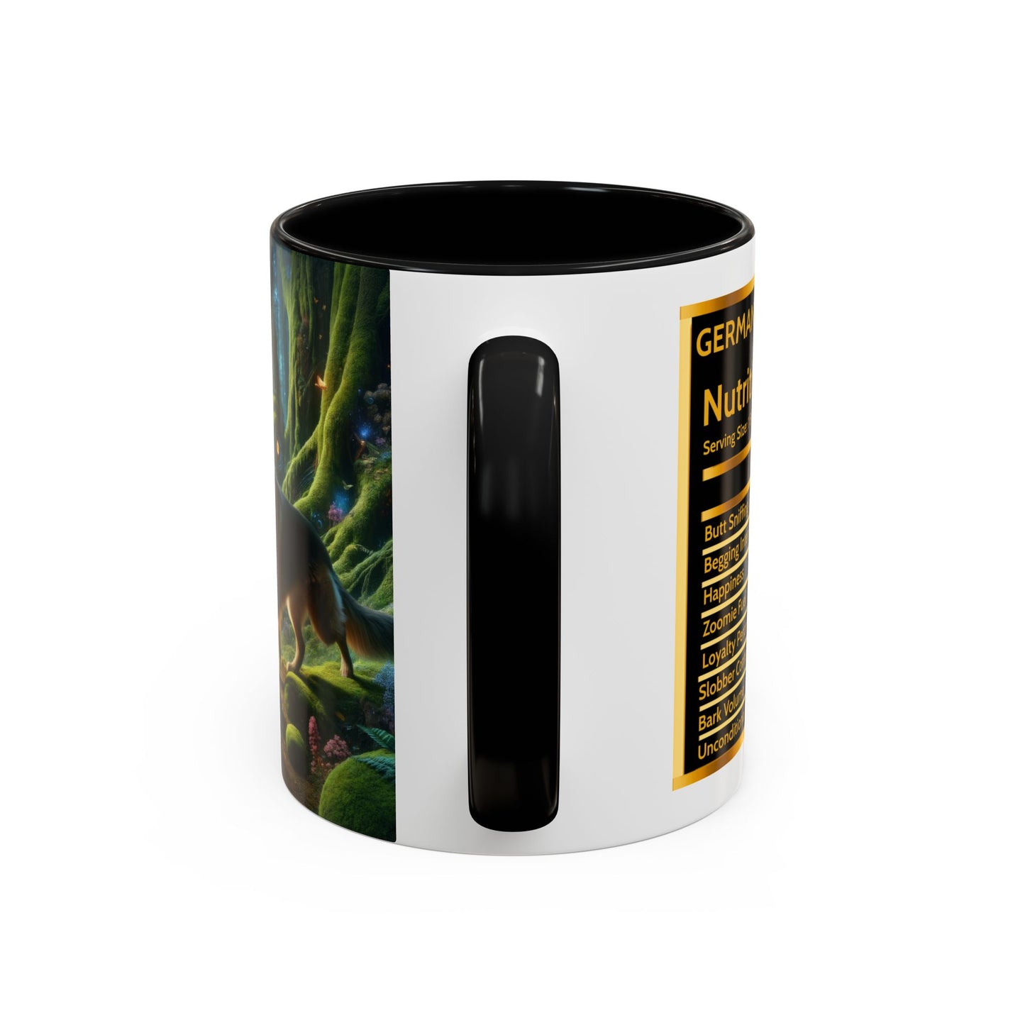 Sci-fi fantasy German Shepherd Coffee Mug