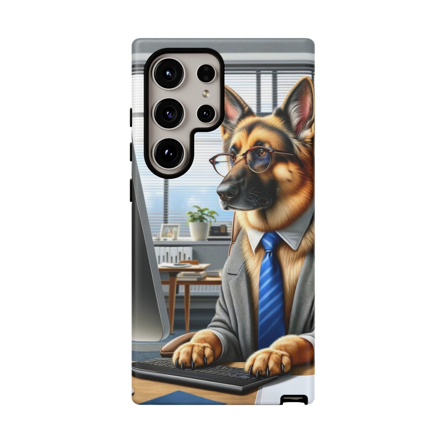 German Shepherd Working Tough Phone Case