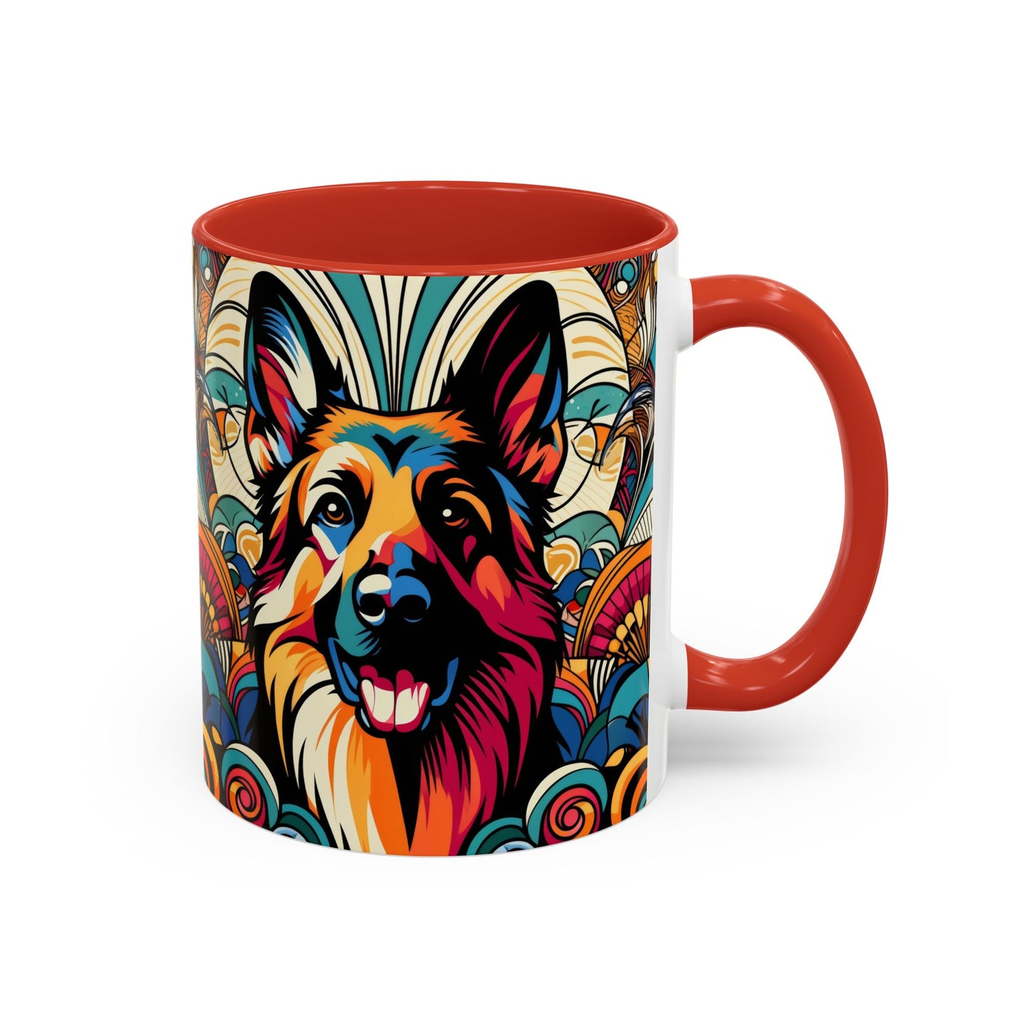 Art German Shepherd Coffee Mug