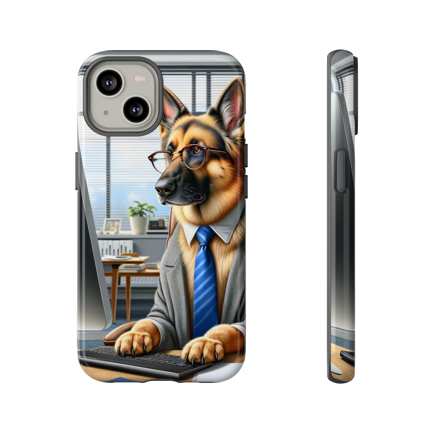 German Shepherd Working Tough Phone Case