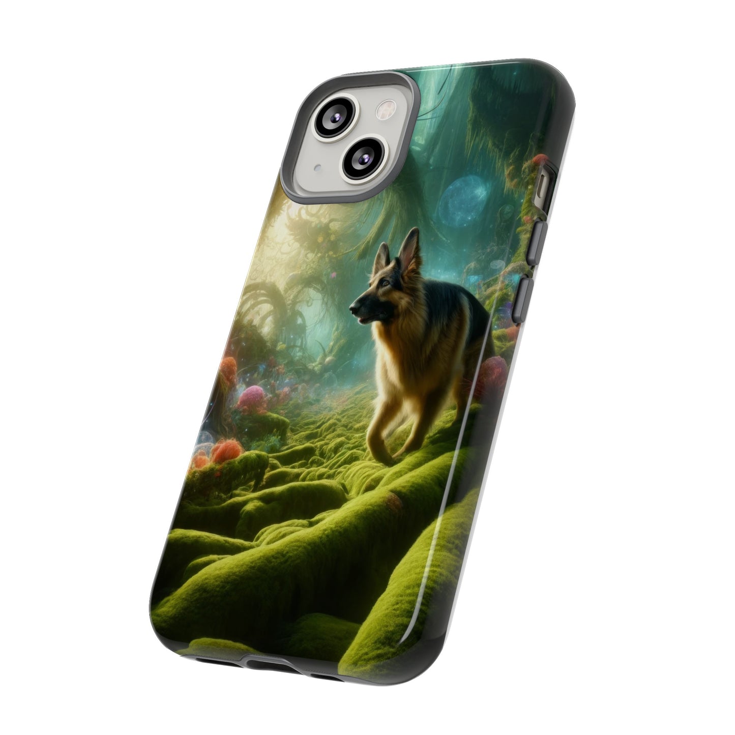 Sci-fi fantasy German Shepherd Phone Case