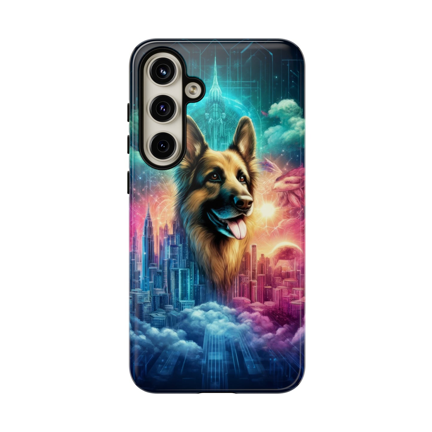 Dreamy fantasy German Shepherd Phone Case