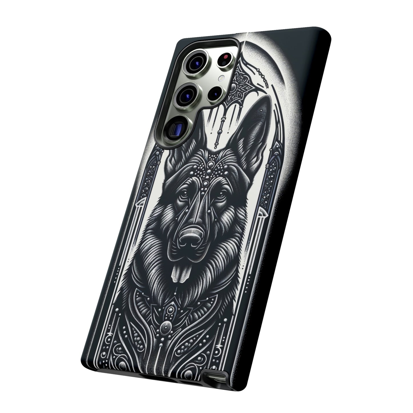 Futuristic German Shepherd Phone Case