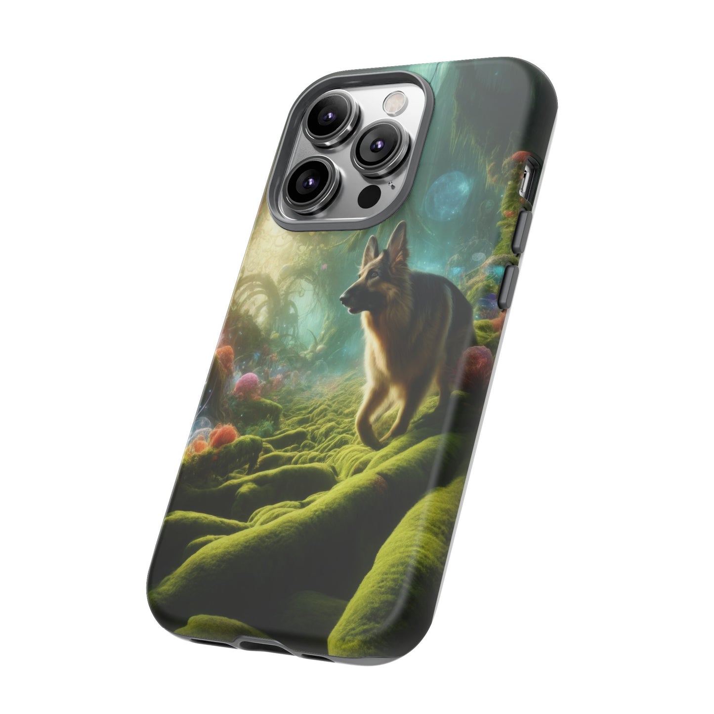 Sci-fi fantasy German Shepherd Phone Case