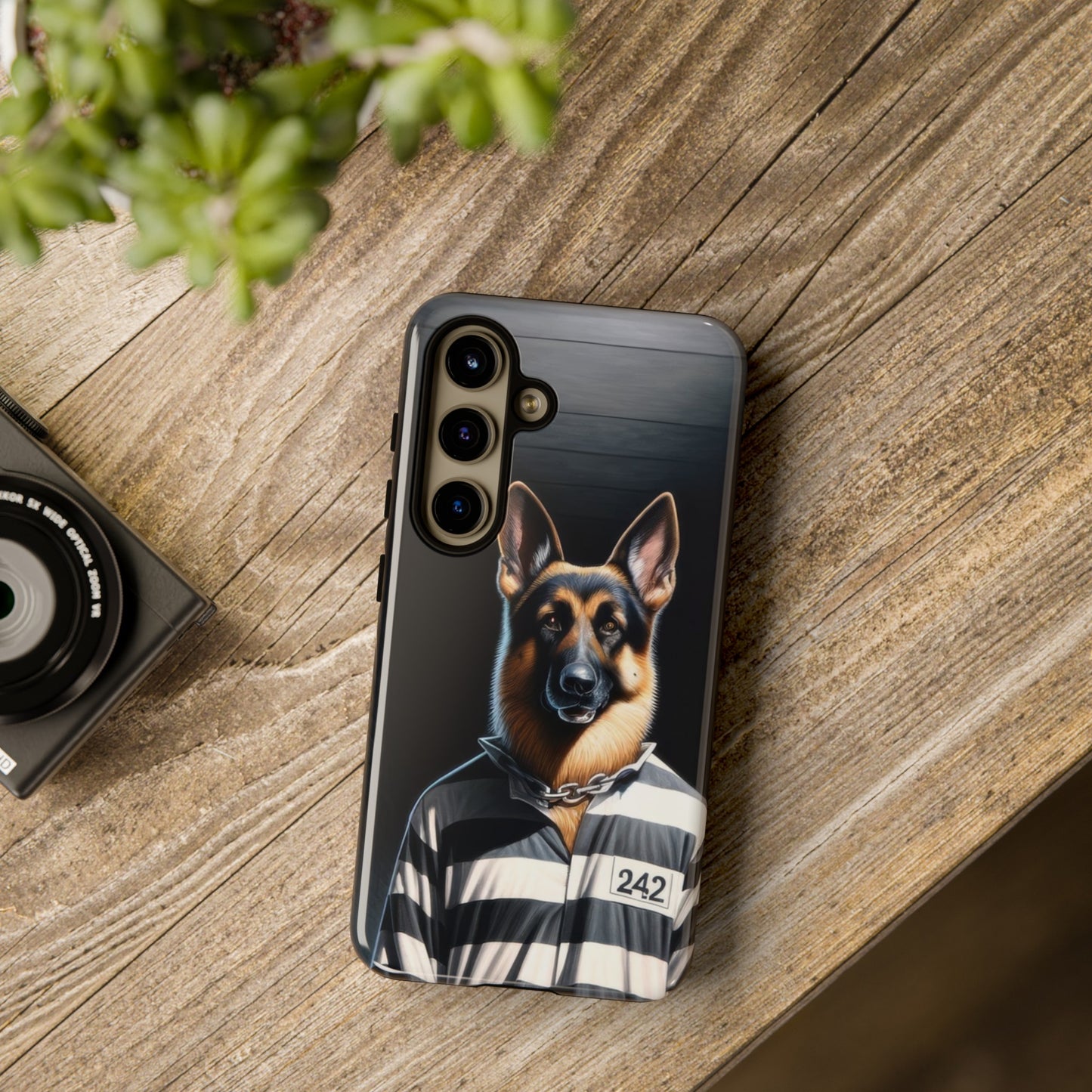 German Shepherd as a Prisoner Phone Case