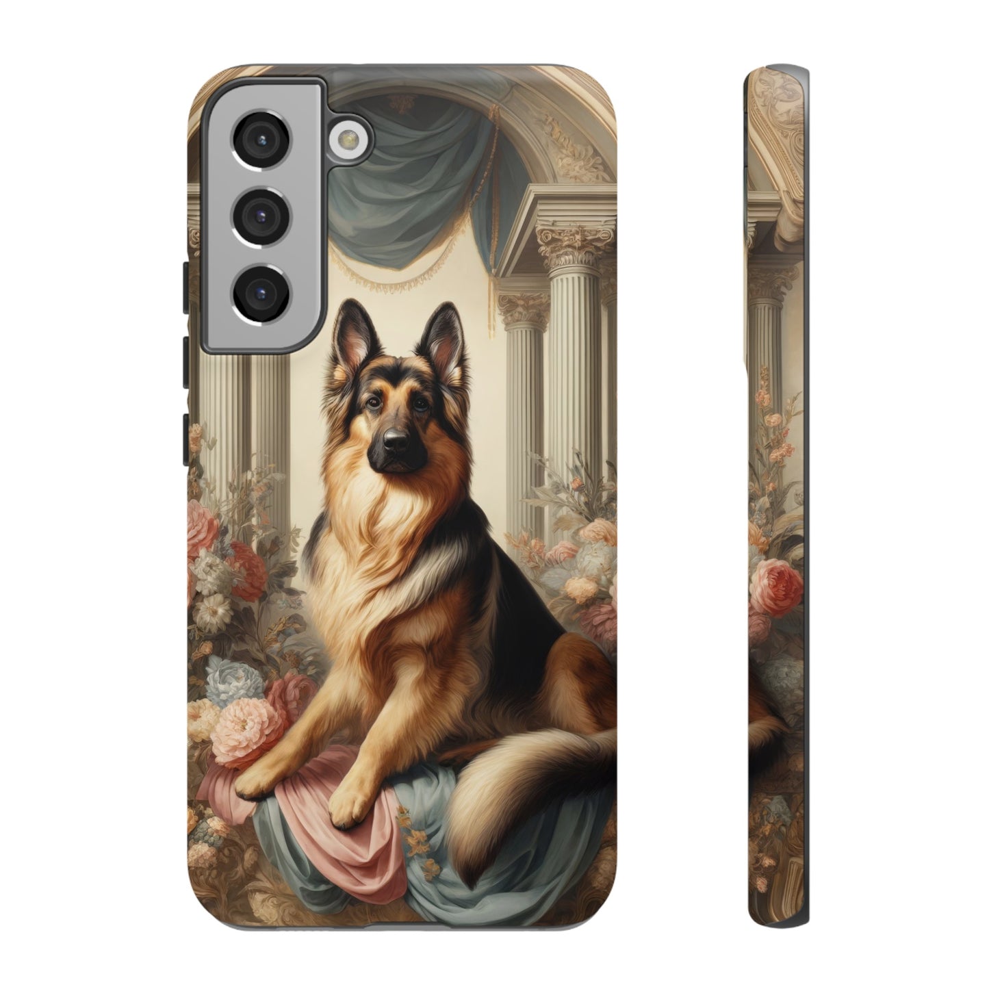 Neo-classical German Shepherd Phone Case