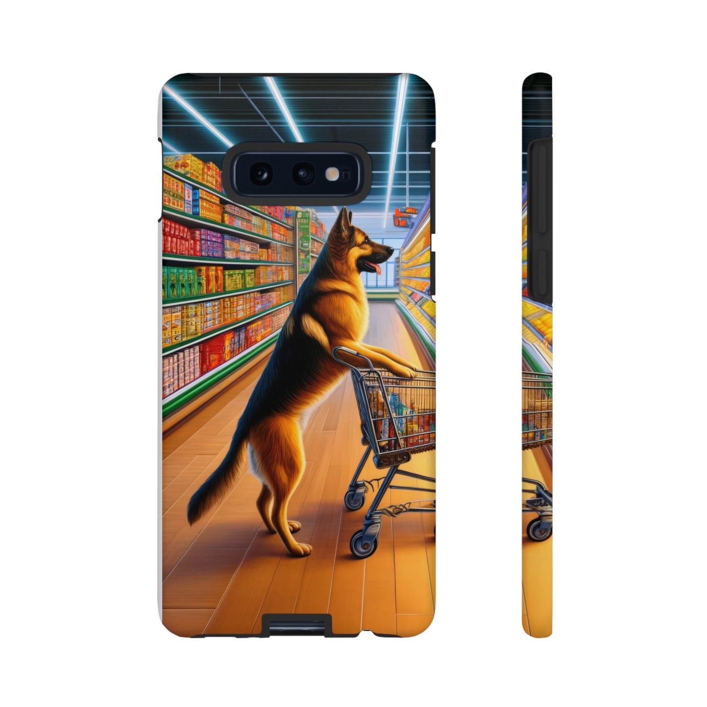 German Shepherd Shopping Phone Case