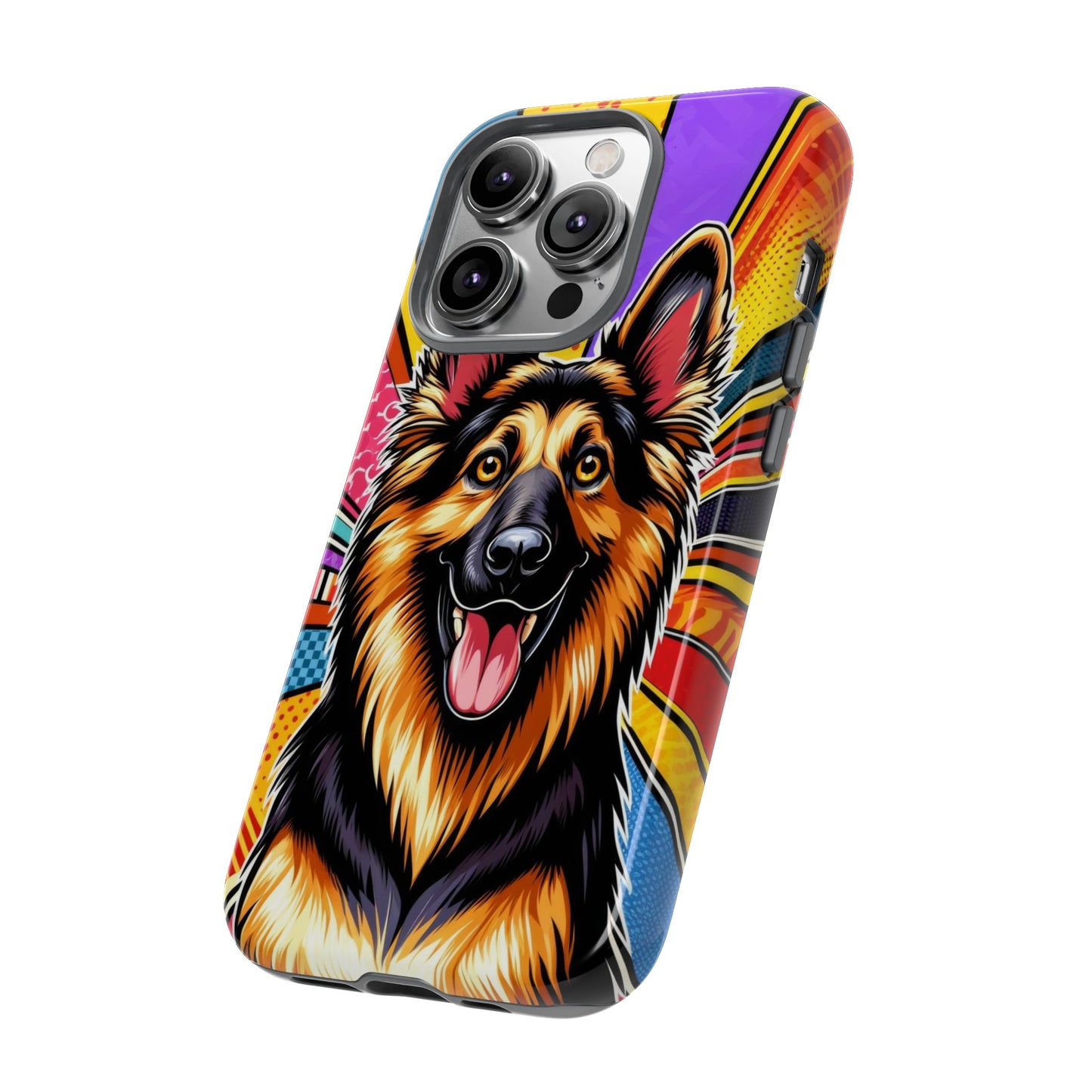 Anime style German Shepherd Phone Case