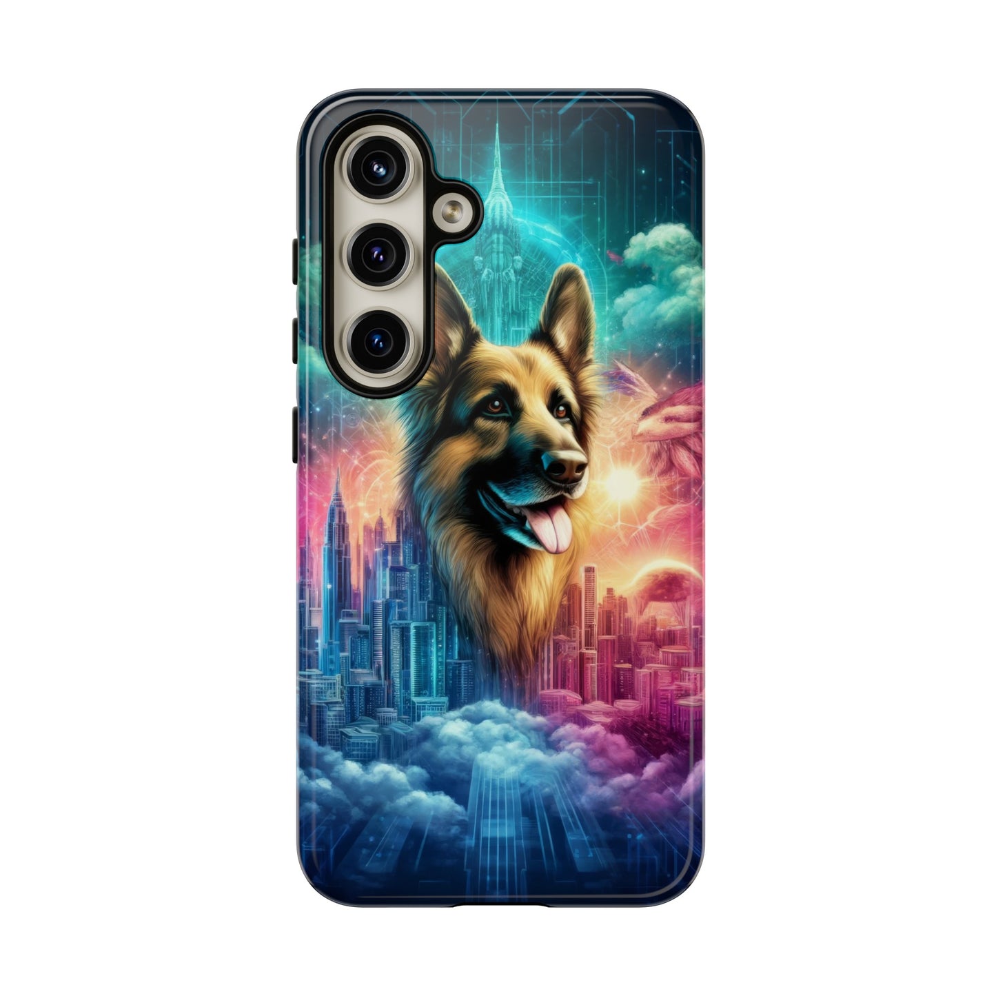 Dreamy fantasy German Shepherd Phone Case