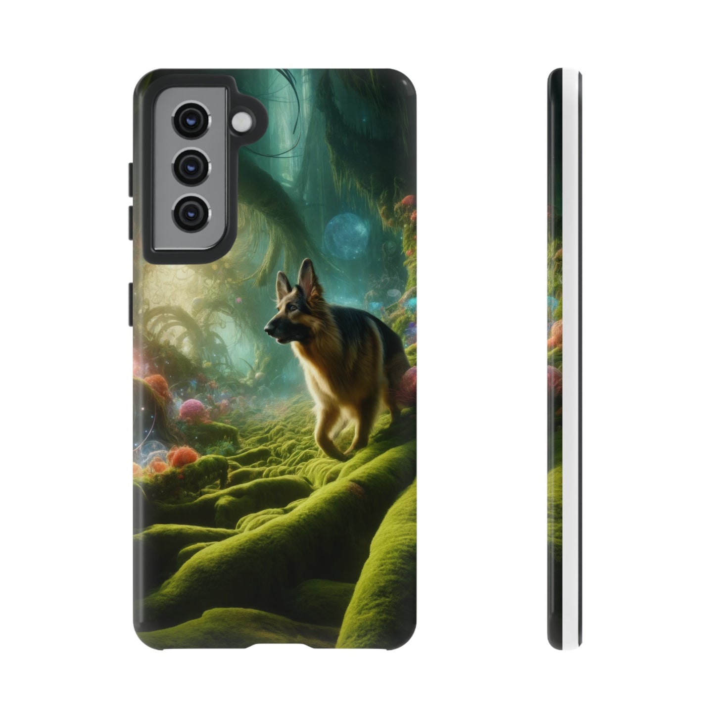 Sci-fi fantasy German Shepherd Phone Case