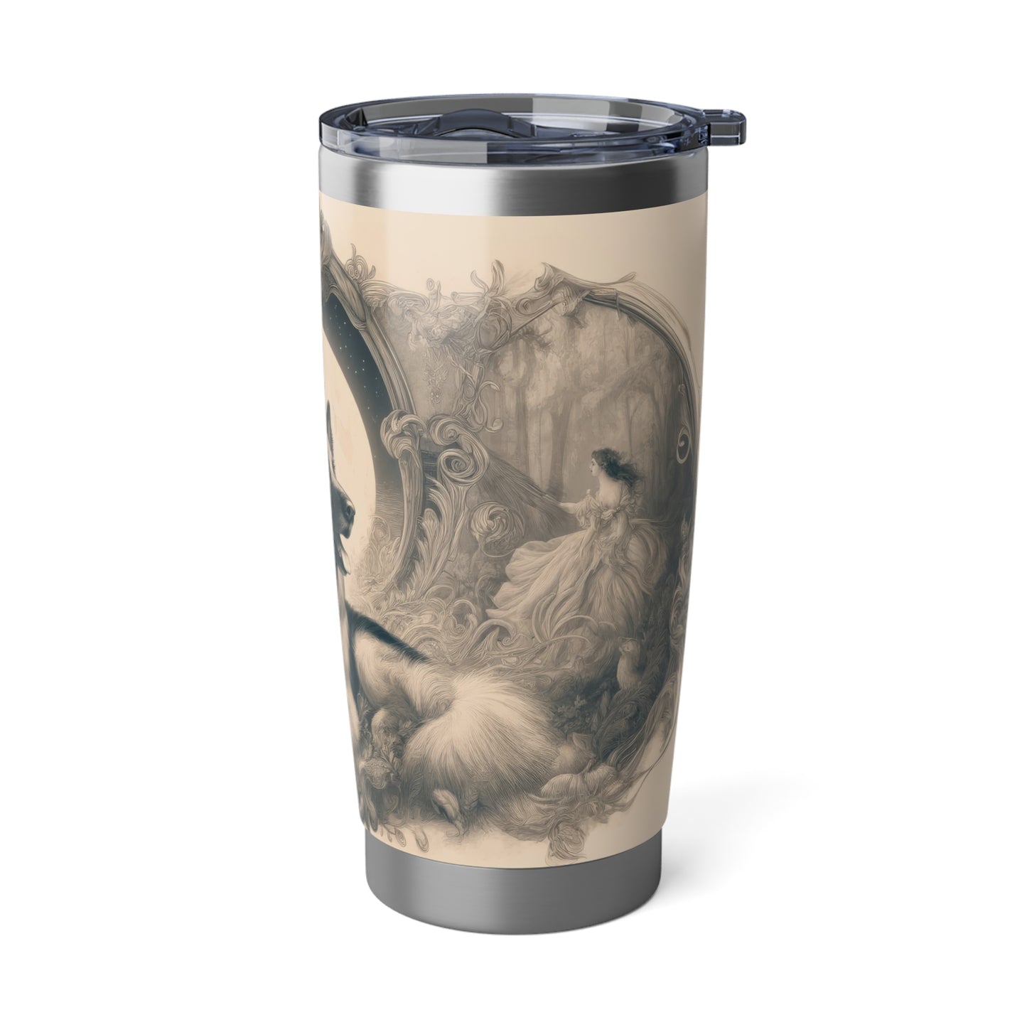 Dreamy fantasy and rococo German Shepherd 20oz Tumbler