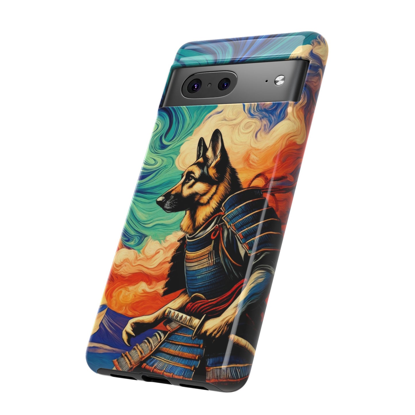 Samurai German Shepherd Phone Case