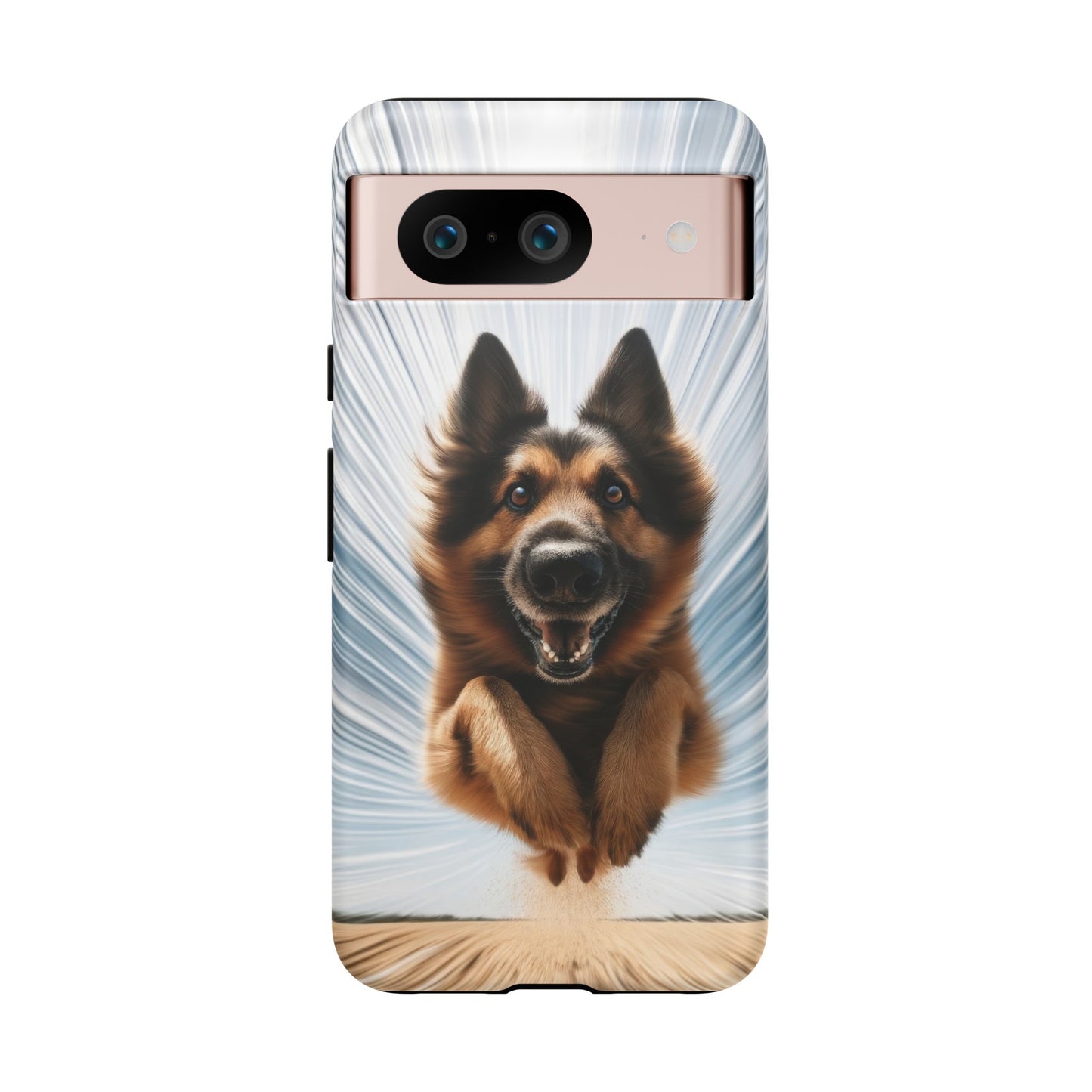 Motion blur German Shepherd Phone Case