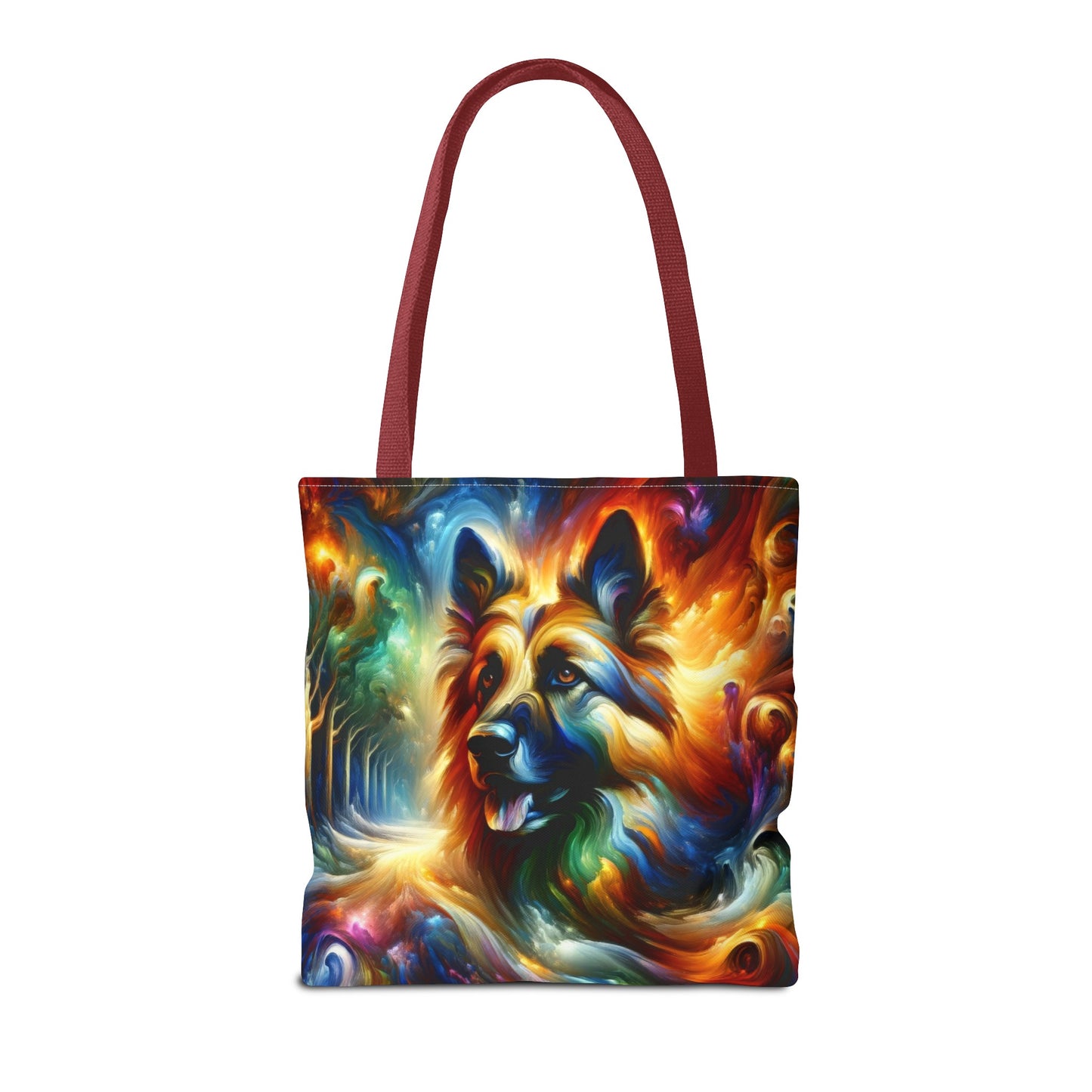 Expressionism and fantasy German Shepherd Tote Bag