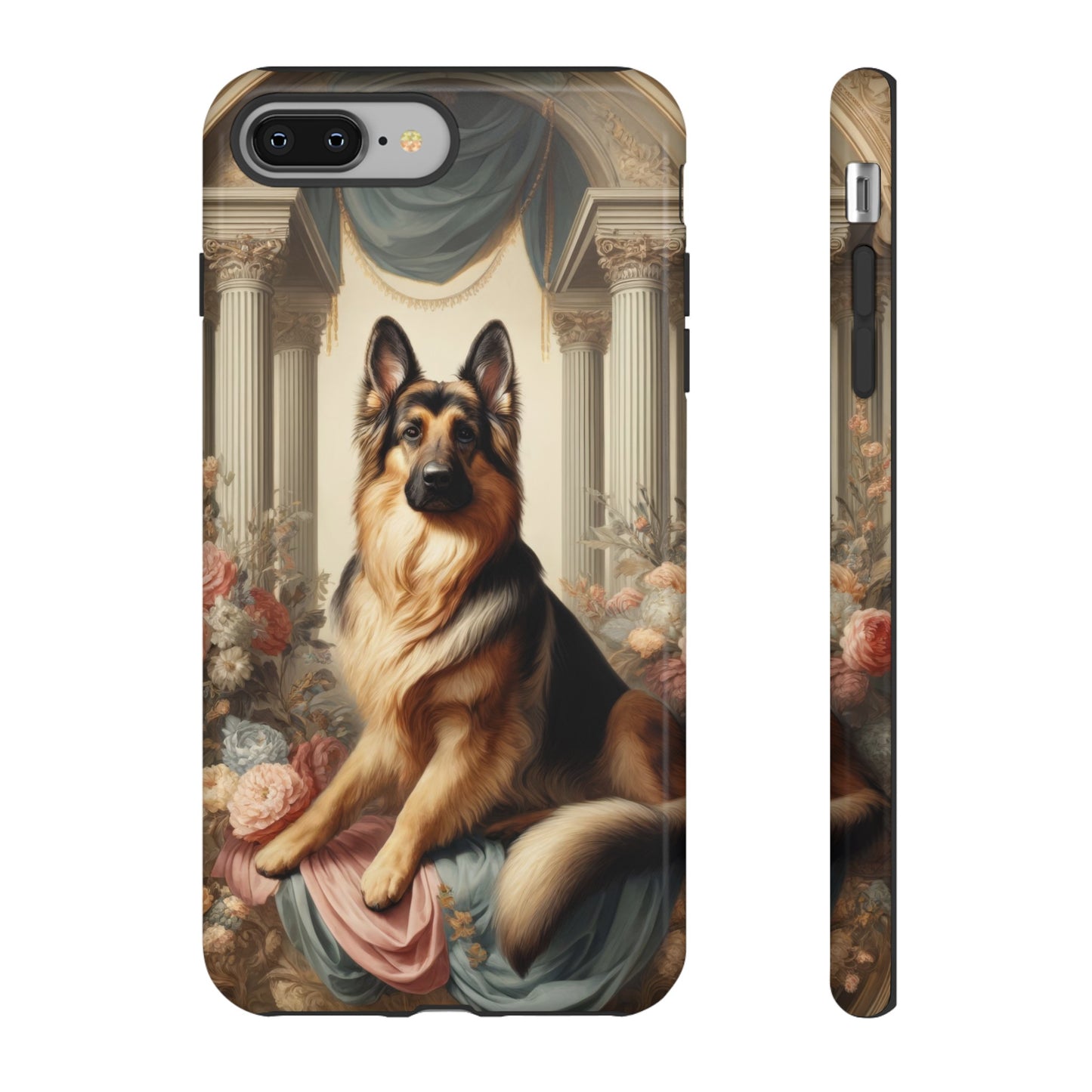 Neo-classical German Shepherd Phone Case