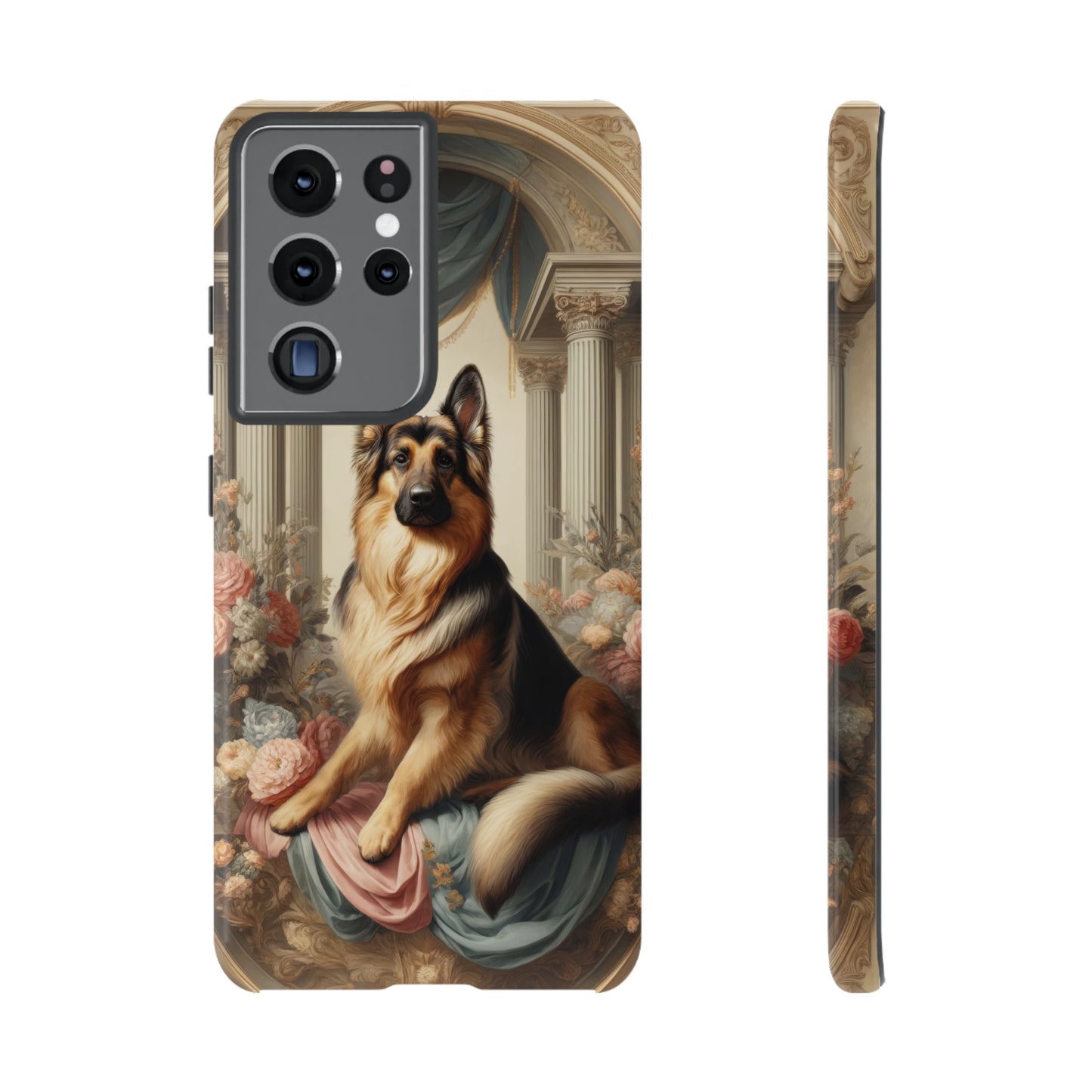 Neo-classical German Shepherd Phone Case