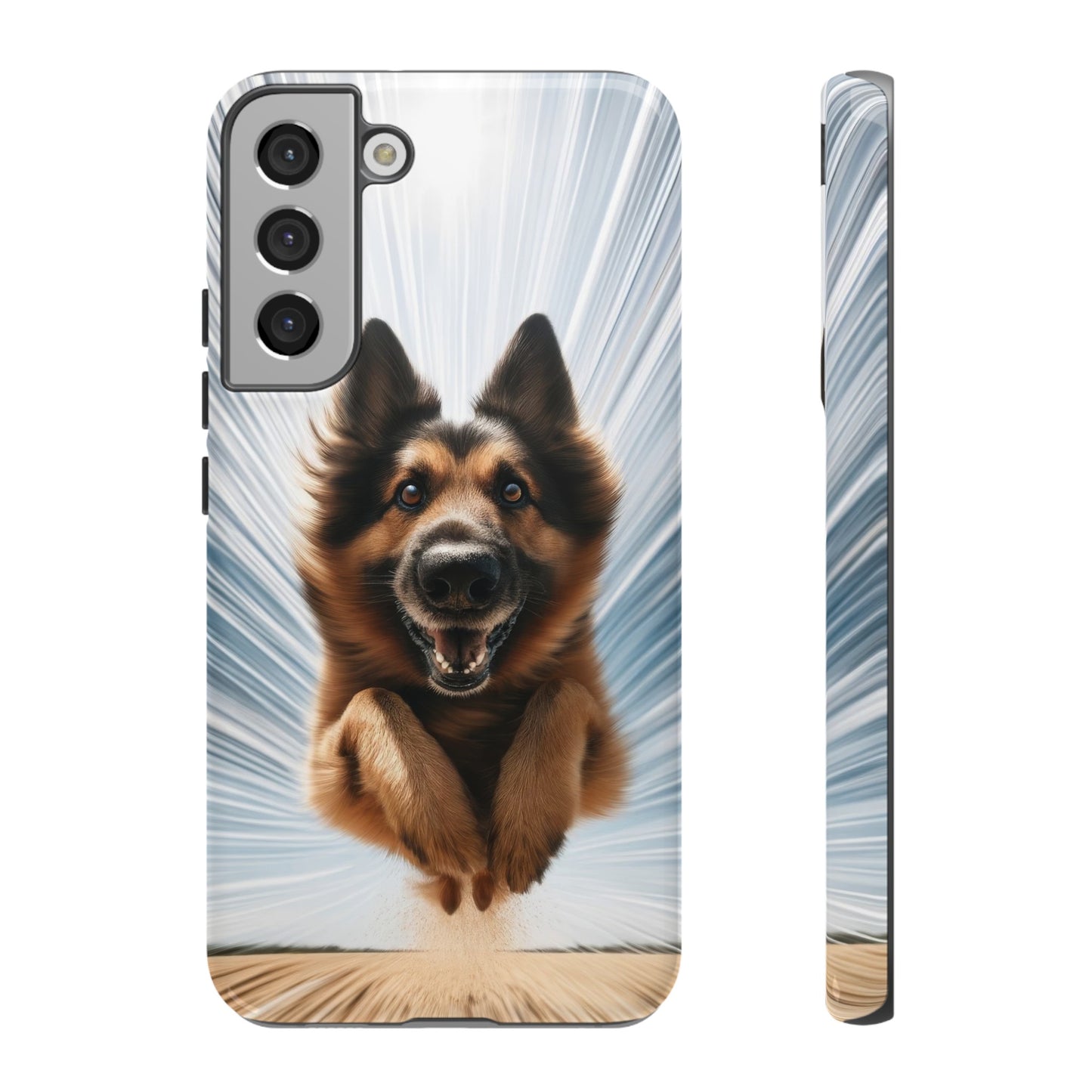 Motion blur German Shepherd Phone Case